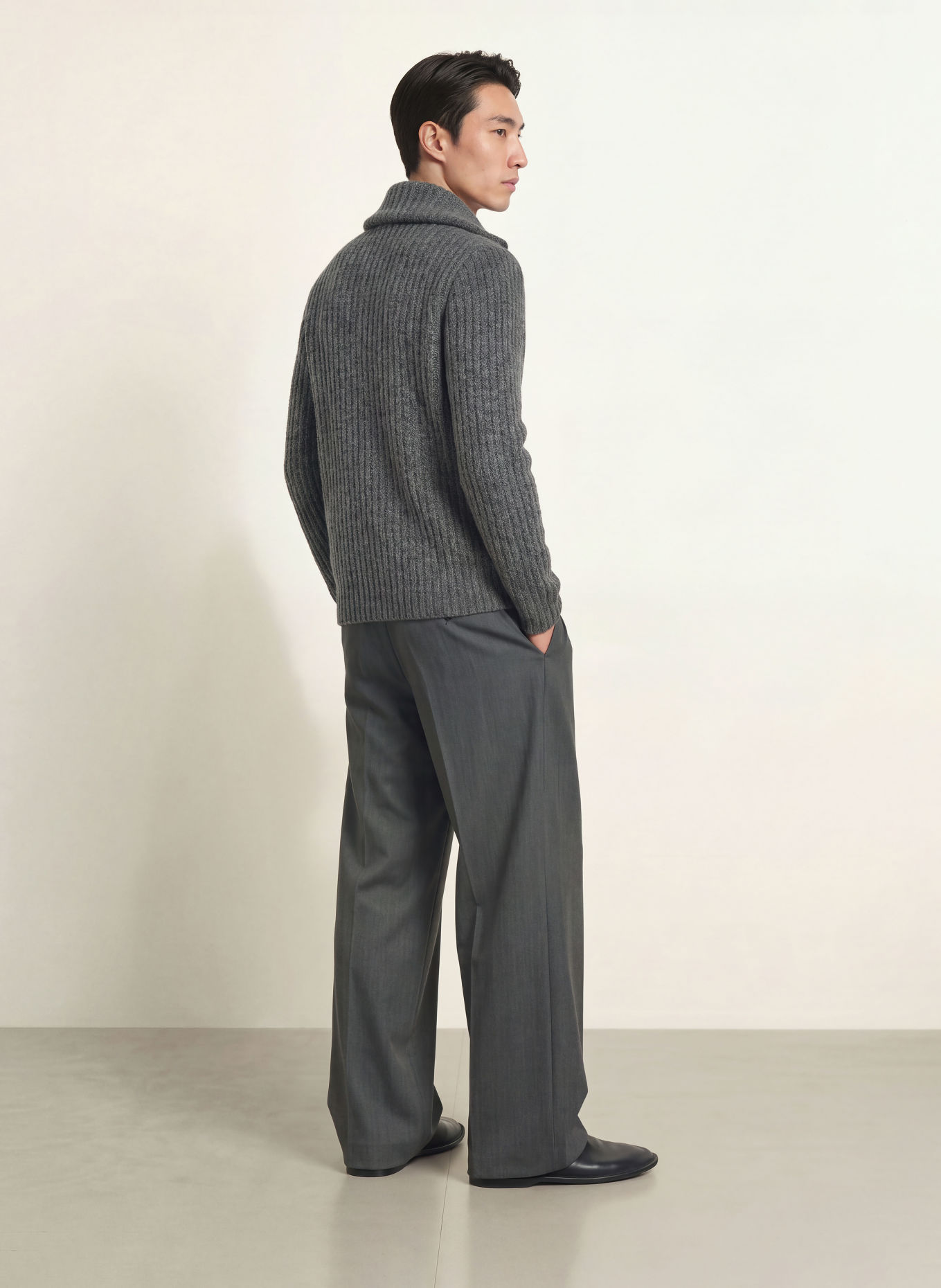 roberto collina Cardigan: DARK GRAY