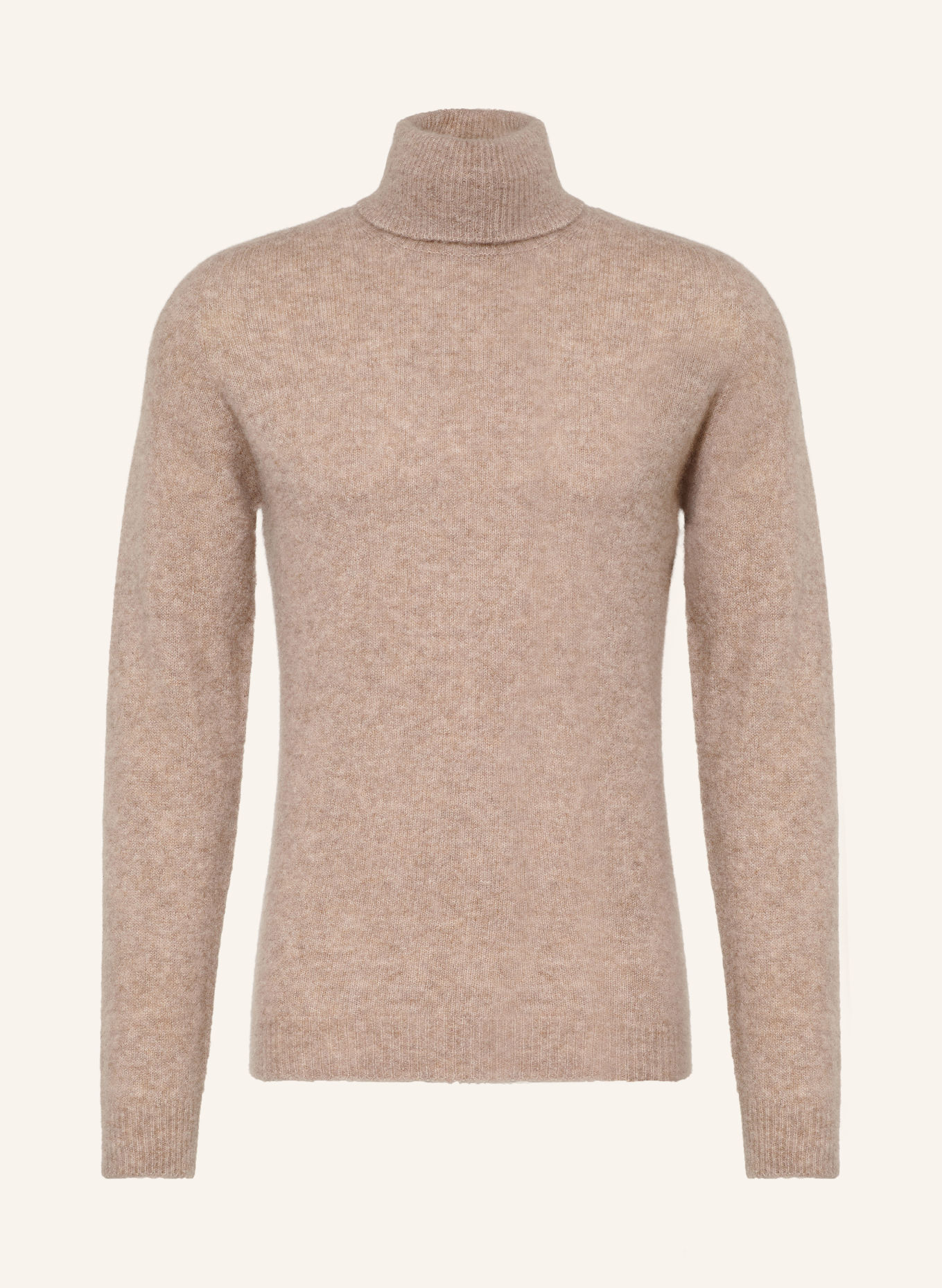 roberto collina Turtleneck sweater with cashmere: TAUPE