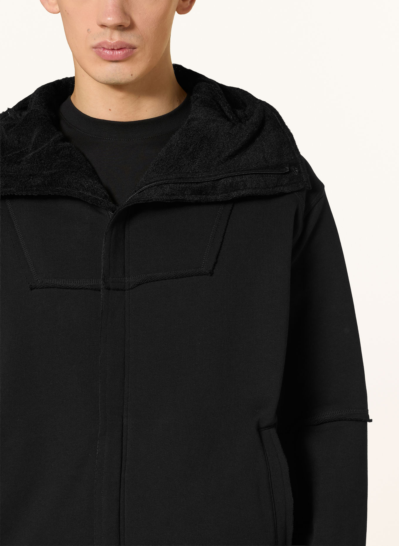 Y-3 Sweatjacke NINJA: SCHWARZ