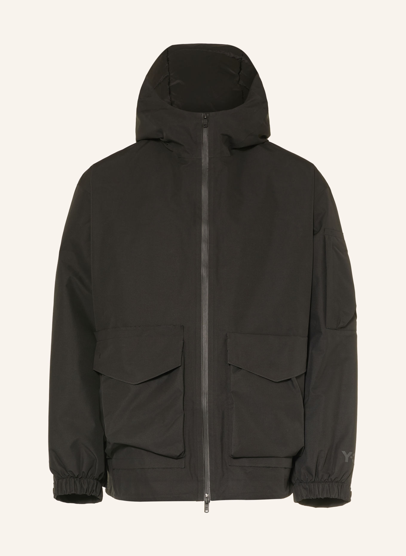 Y-3 Y-3 GTX Quilted Jacket: BLACK