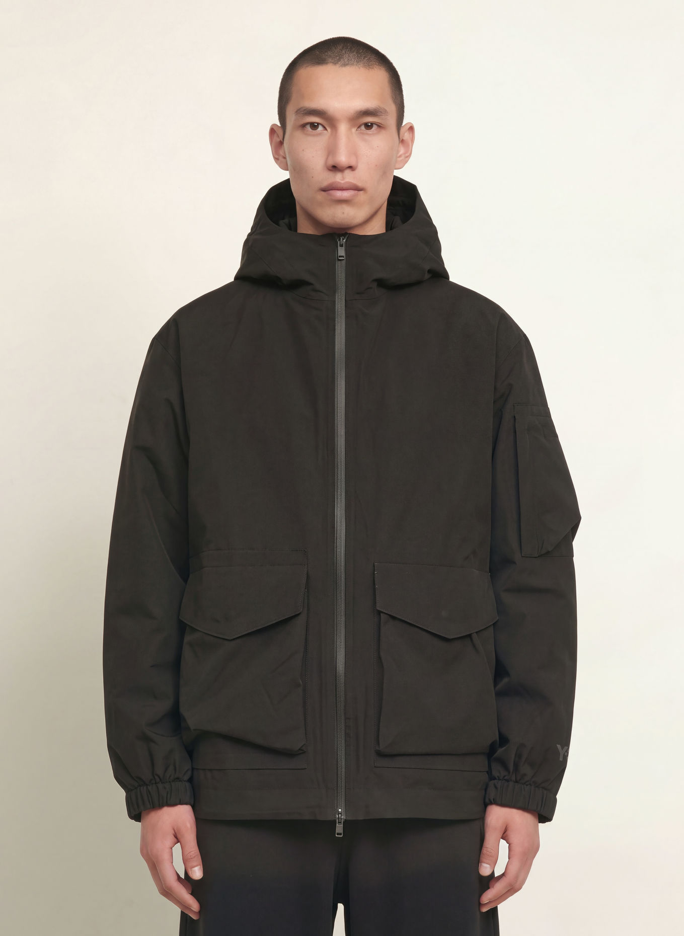 Y-3 Y-3 GTX Quilted Jacket: BLACK