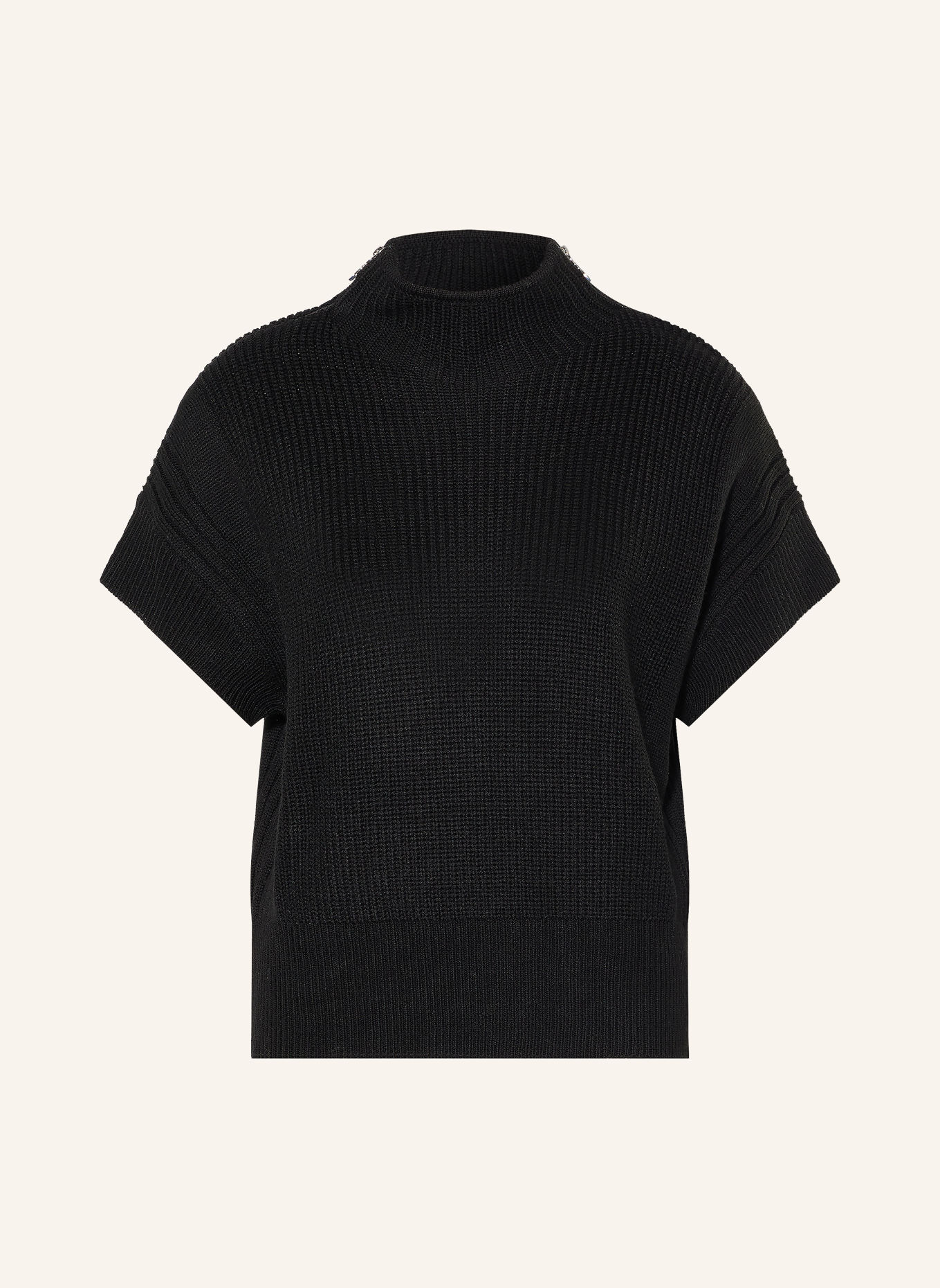 PATRIZIA PEPE Sweater vest: BLACK