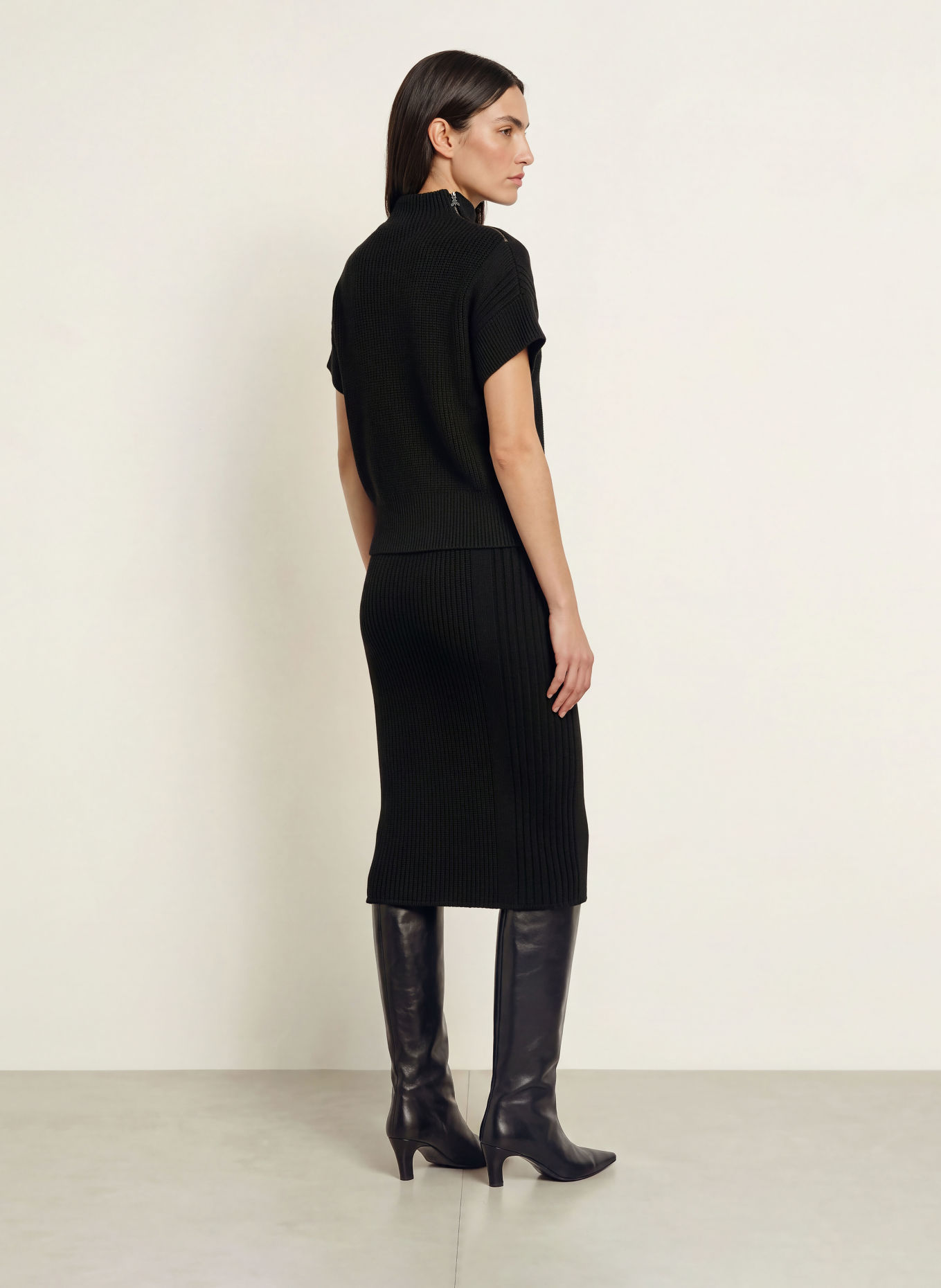 PATRIZIA PEPE Sweater vest: BLACK