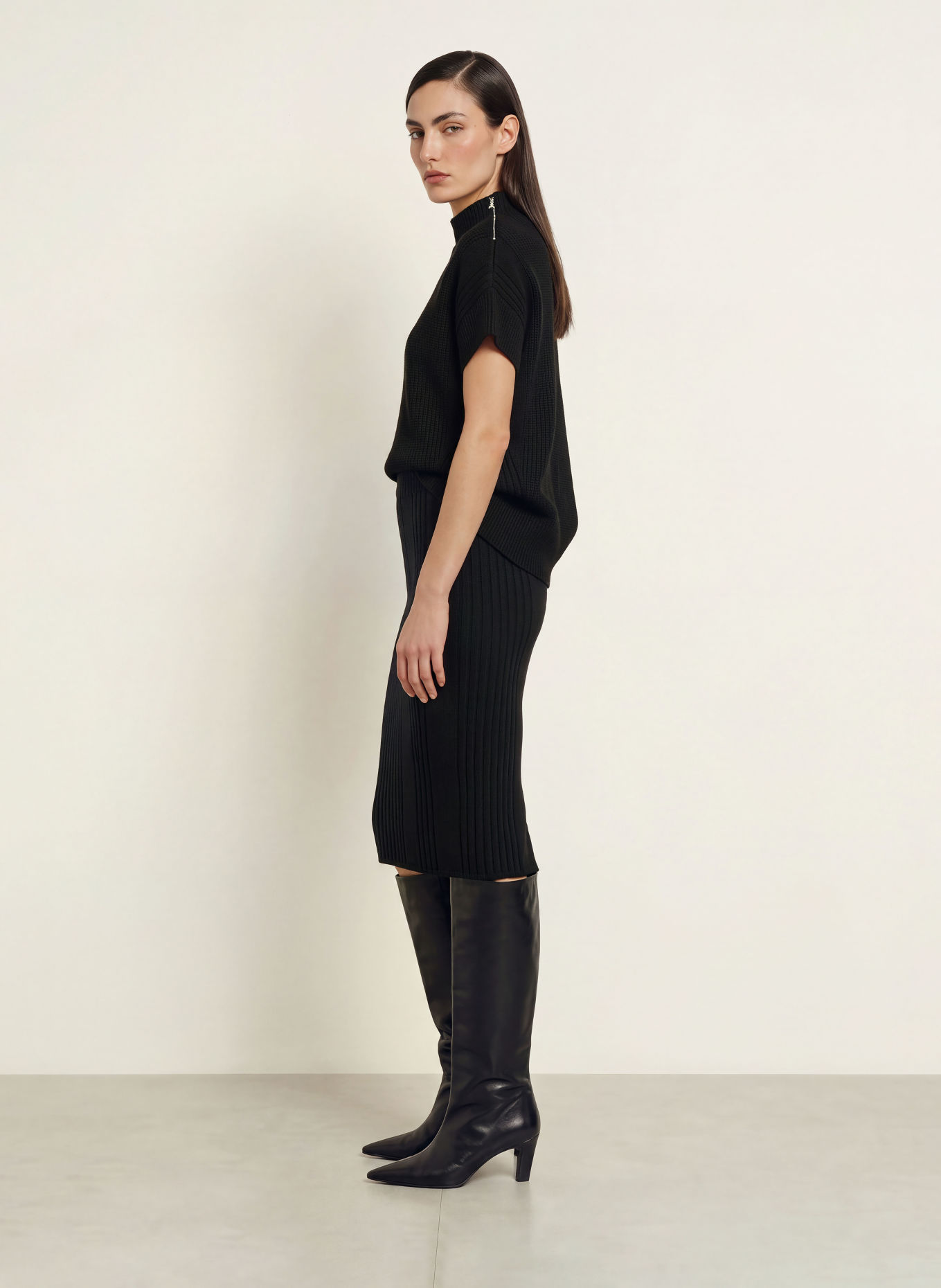 PATRIZIA PEPE Sweater vest: BLACK