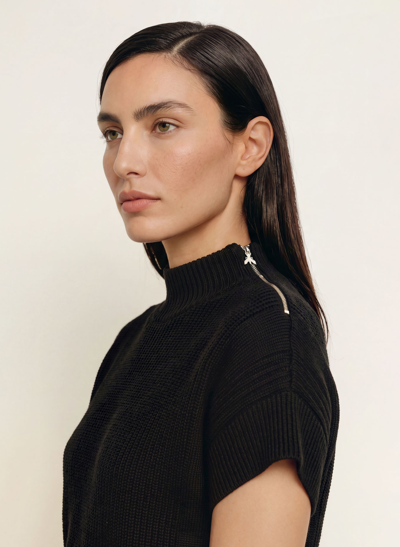 PATRIZIA PEPE Sweater vest: BLACK