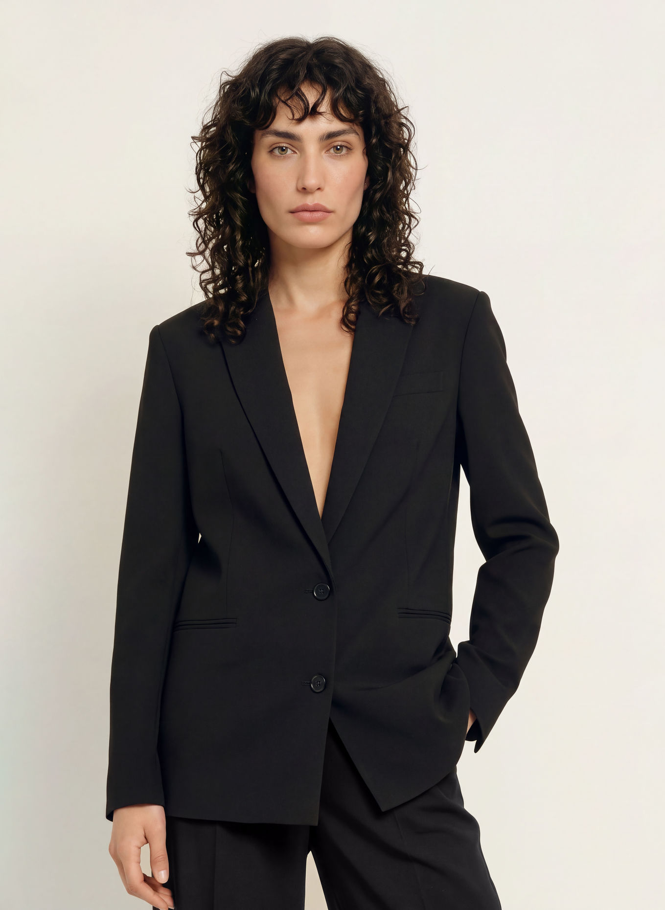 PATRIZIA PEPE Blazer: NEGRU