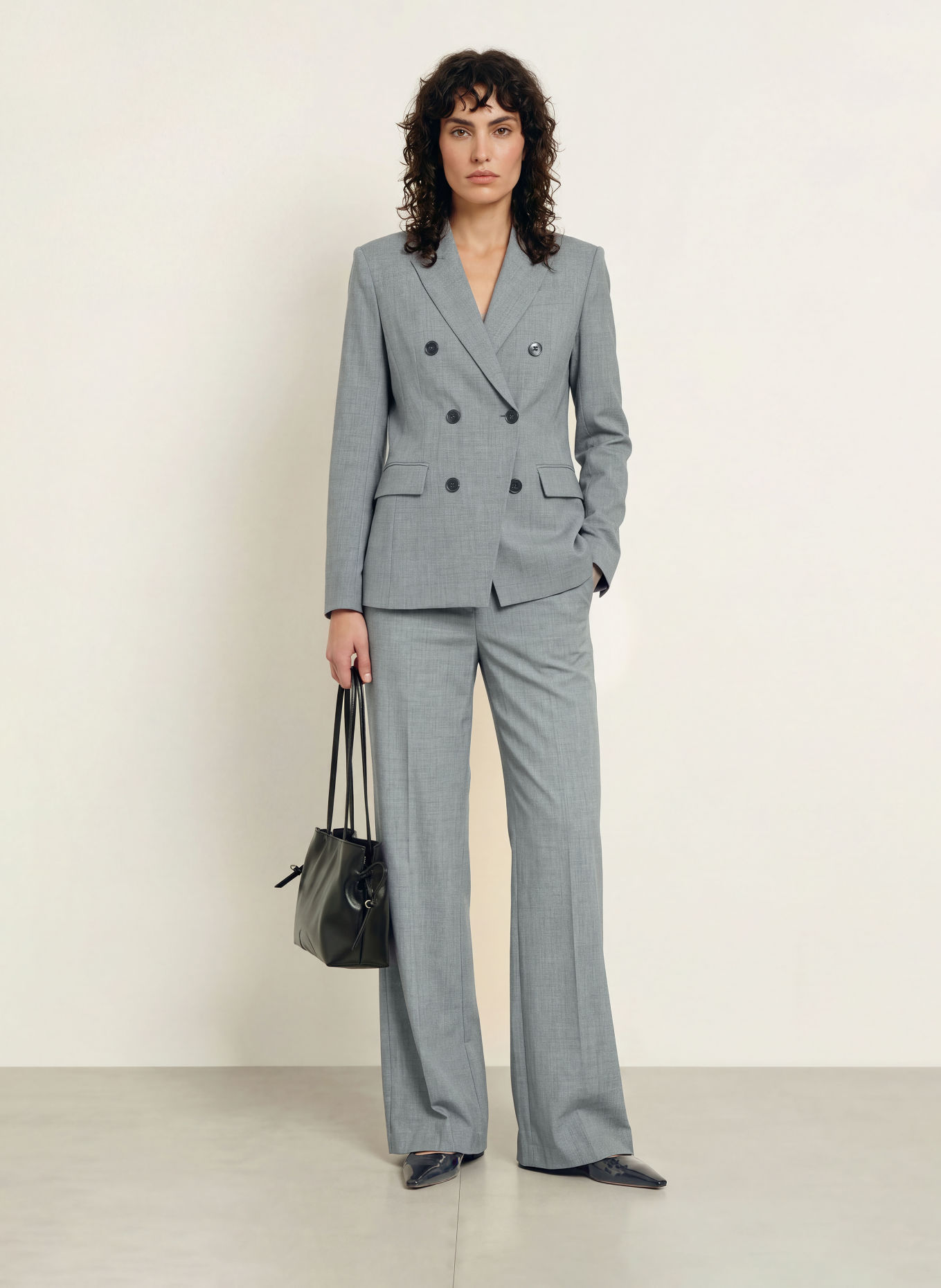 PATRIZIA PEPE Blazer: GRÅ