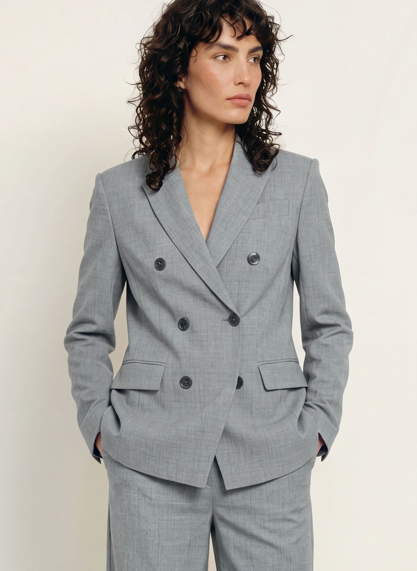 PATRIZIA PEPE Blazer: GRÅ