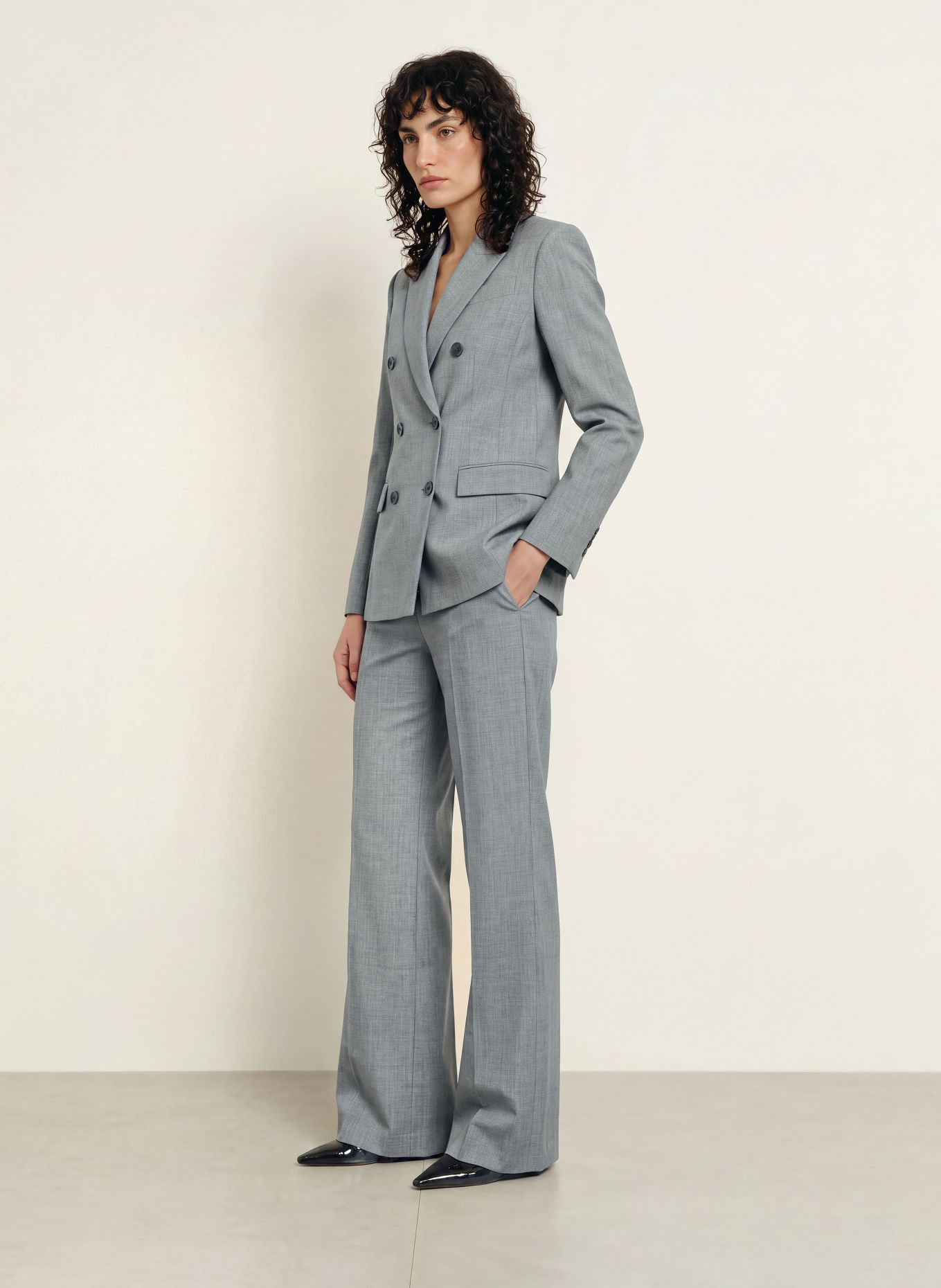PATRIZIA PEPE Blazer: GRÅ