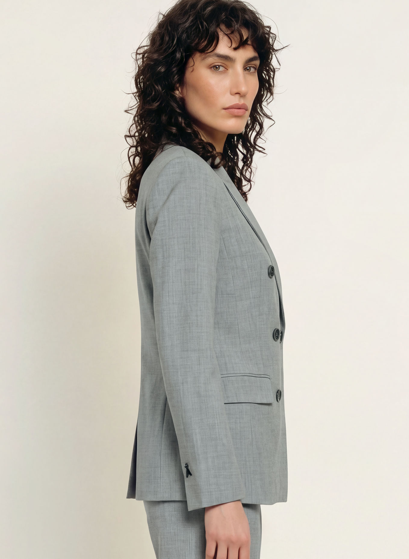 PATRIZIA PEPE Blazer: GRÅ