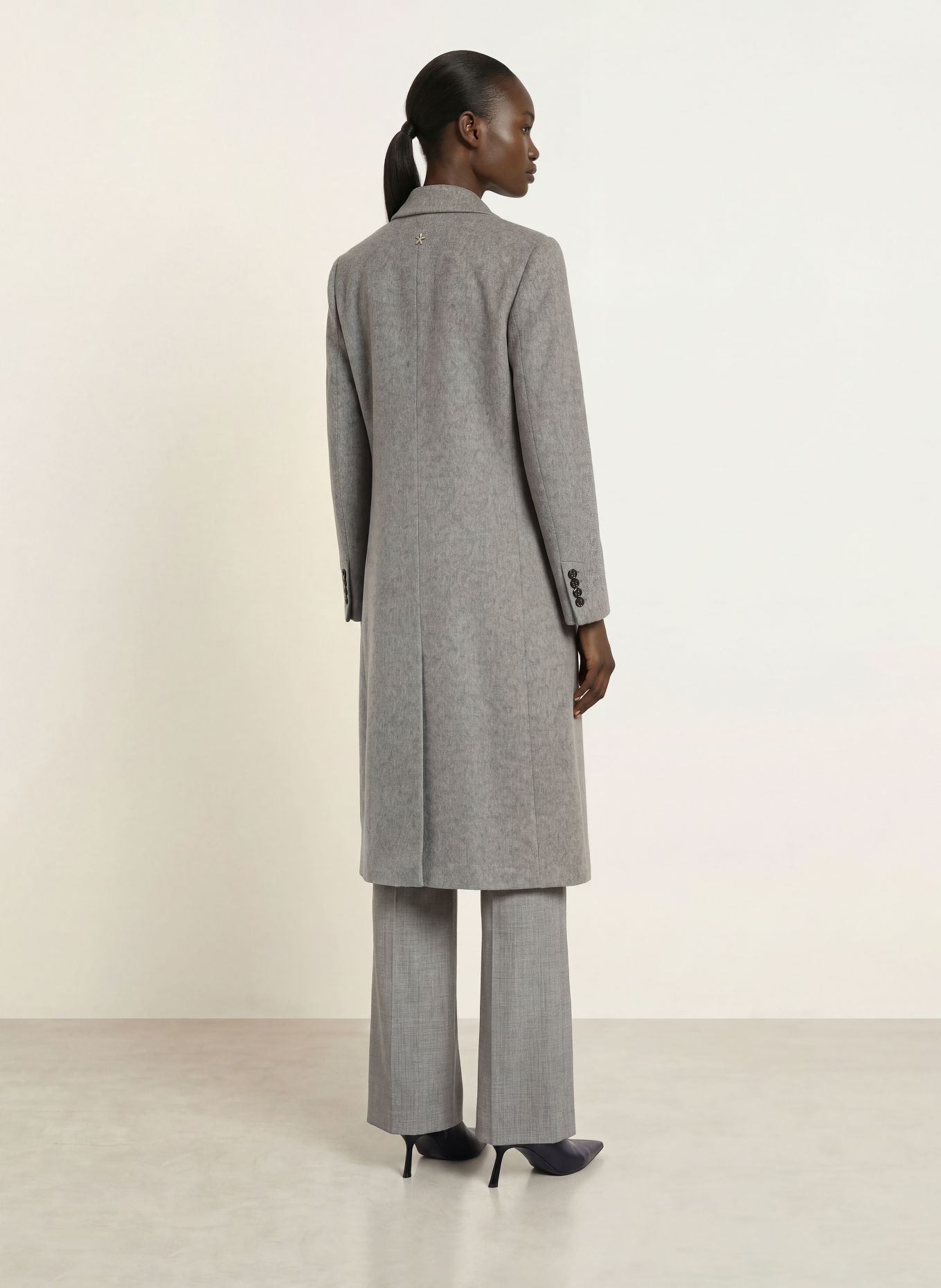 PATRIZIA PEPE Coat: GRAY