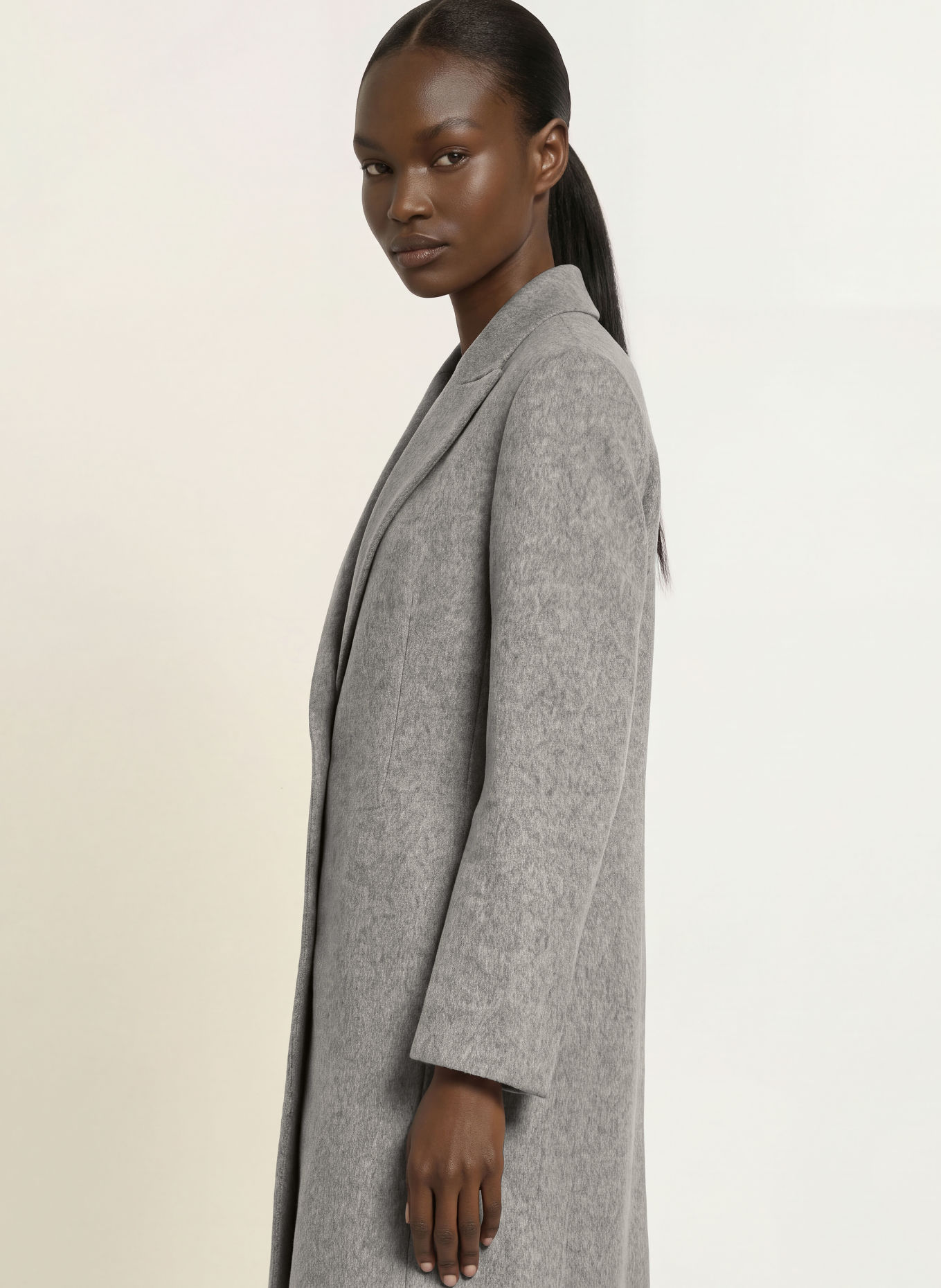 PATRIZIA PEPE Coat: GRAY