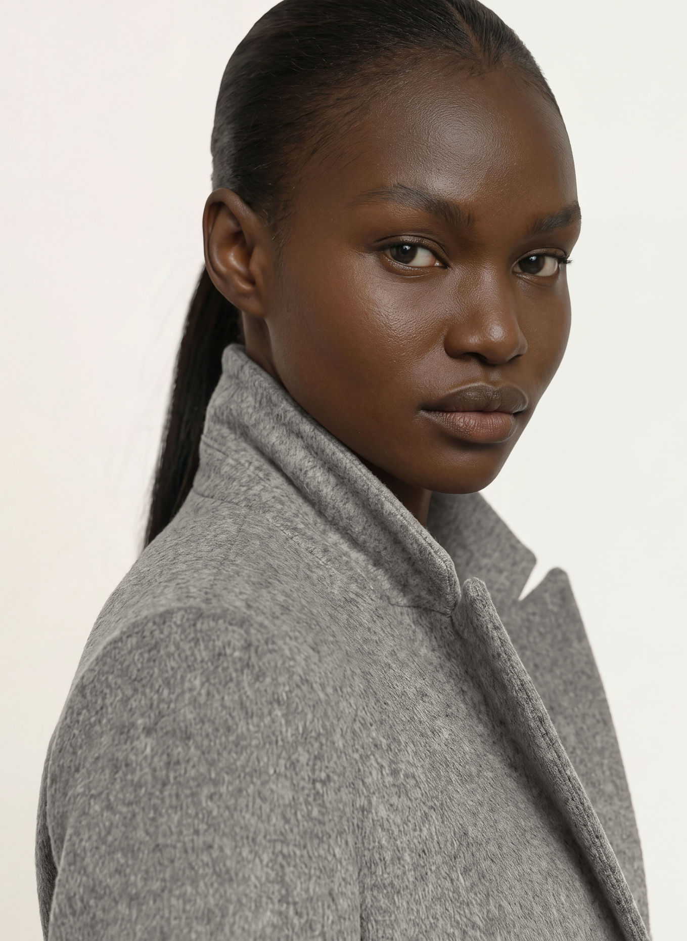 PATRIZIA PEPE Coat: GRAY