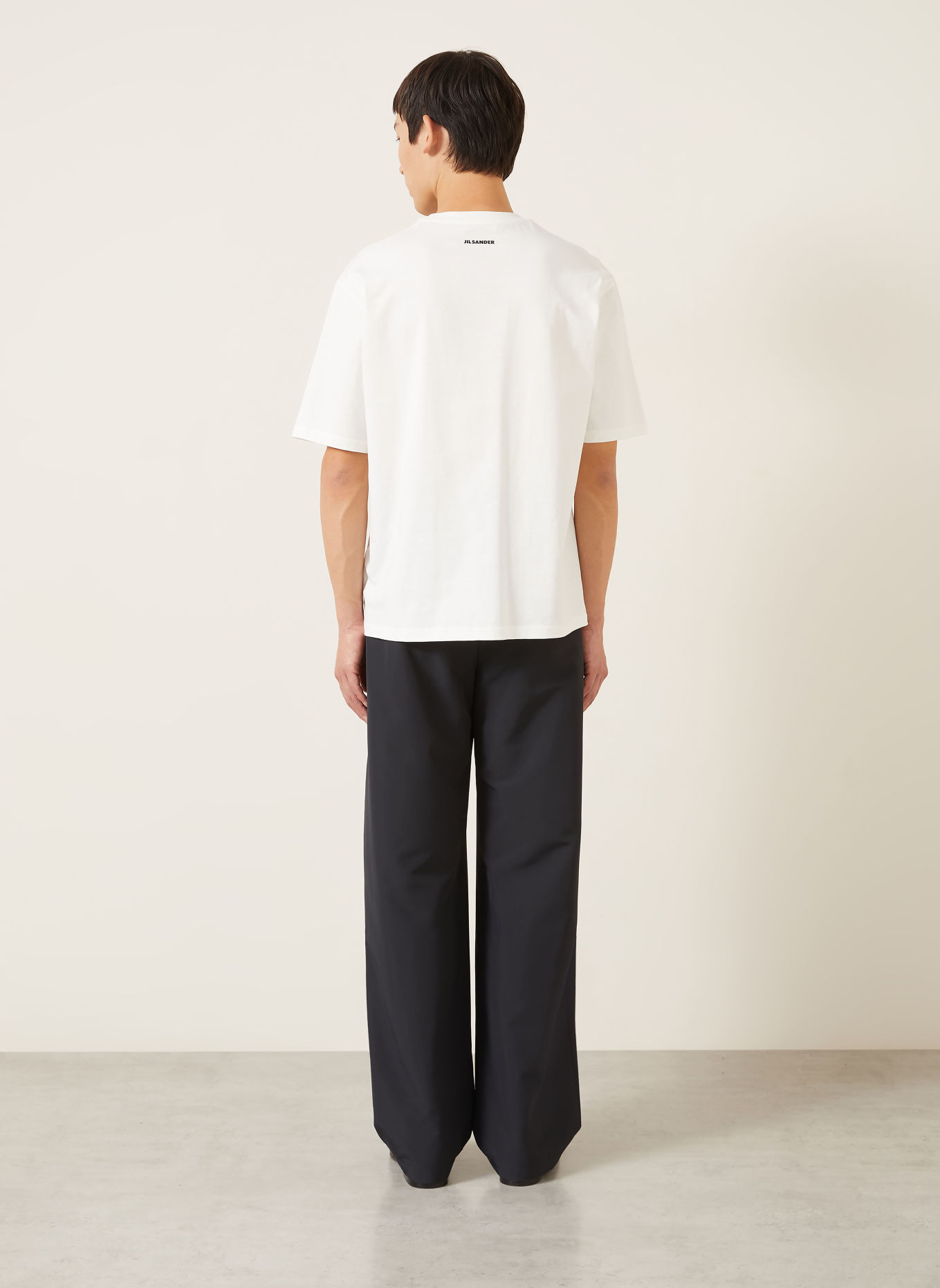 JIL SANDER T-shirt: VIT / ROSA / BLÅ