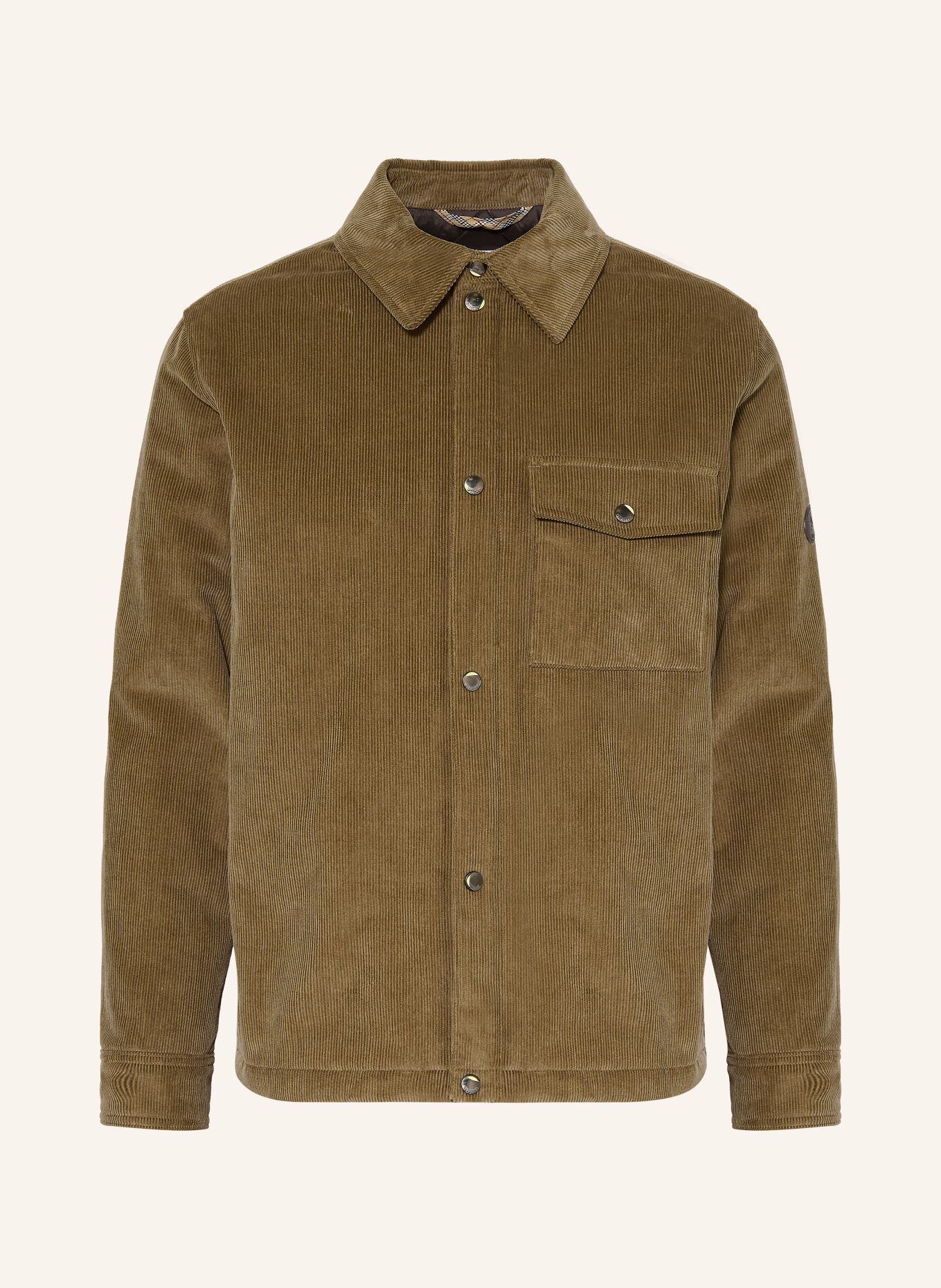 BURBERRY Cord-overjacket DALEWOOD: BRUN