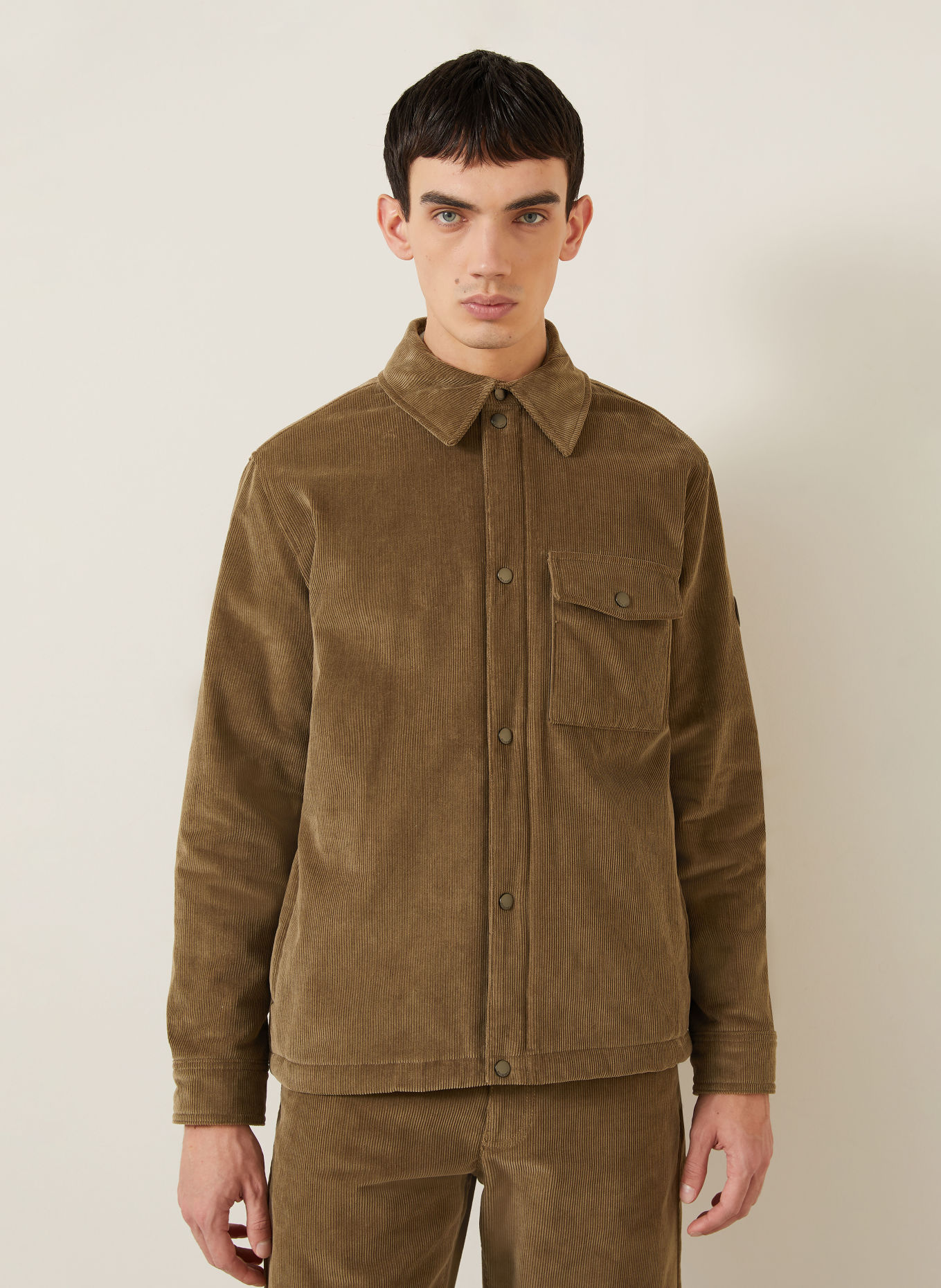 BURBERRY Cord-overjacket DALEWOOD: BRUN