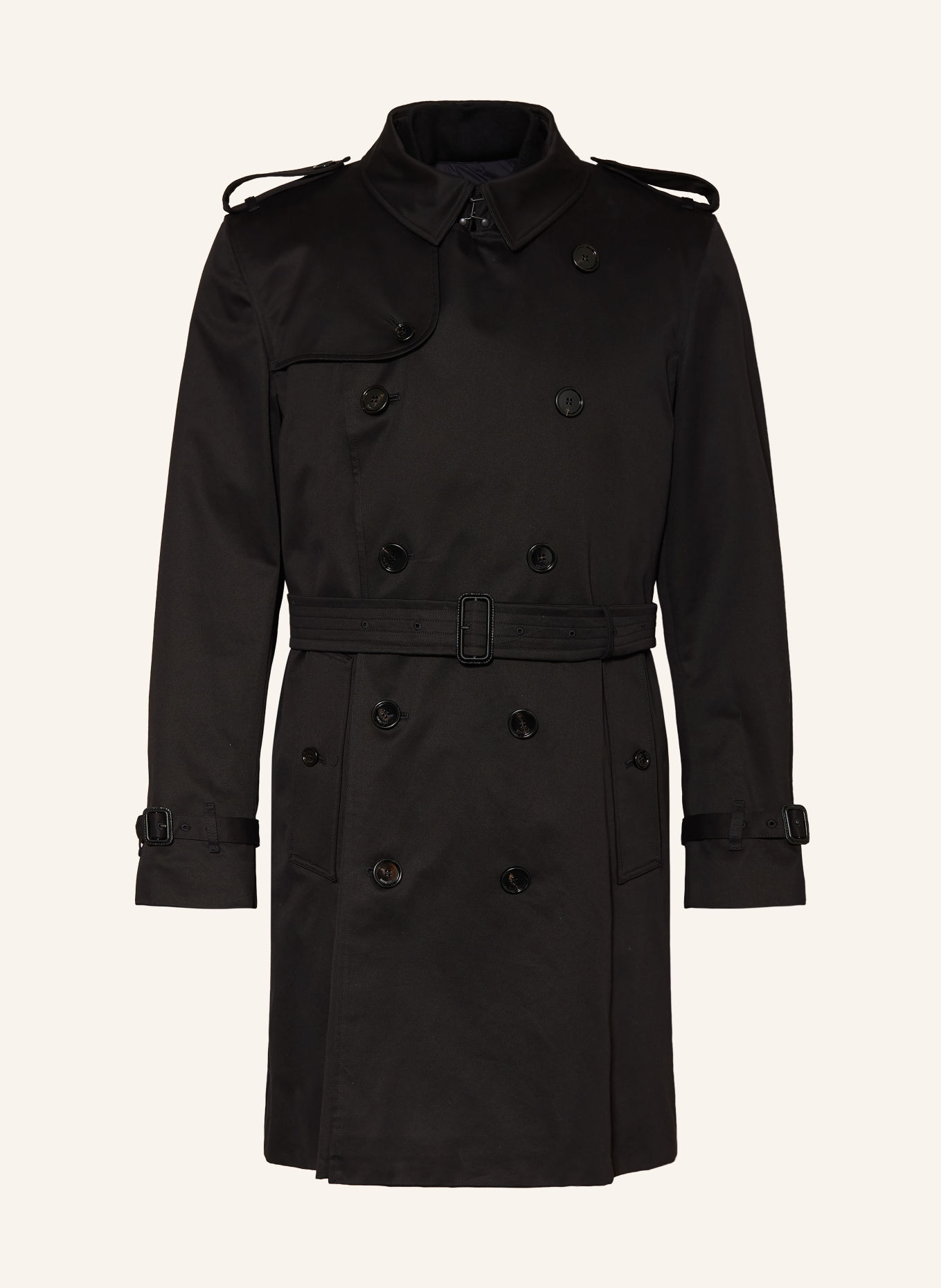 BURBERRY 2-in-1-Trenchcoat KENSINGTON: SCHWARZ