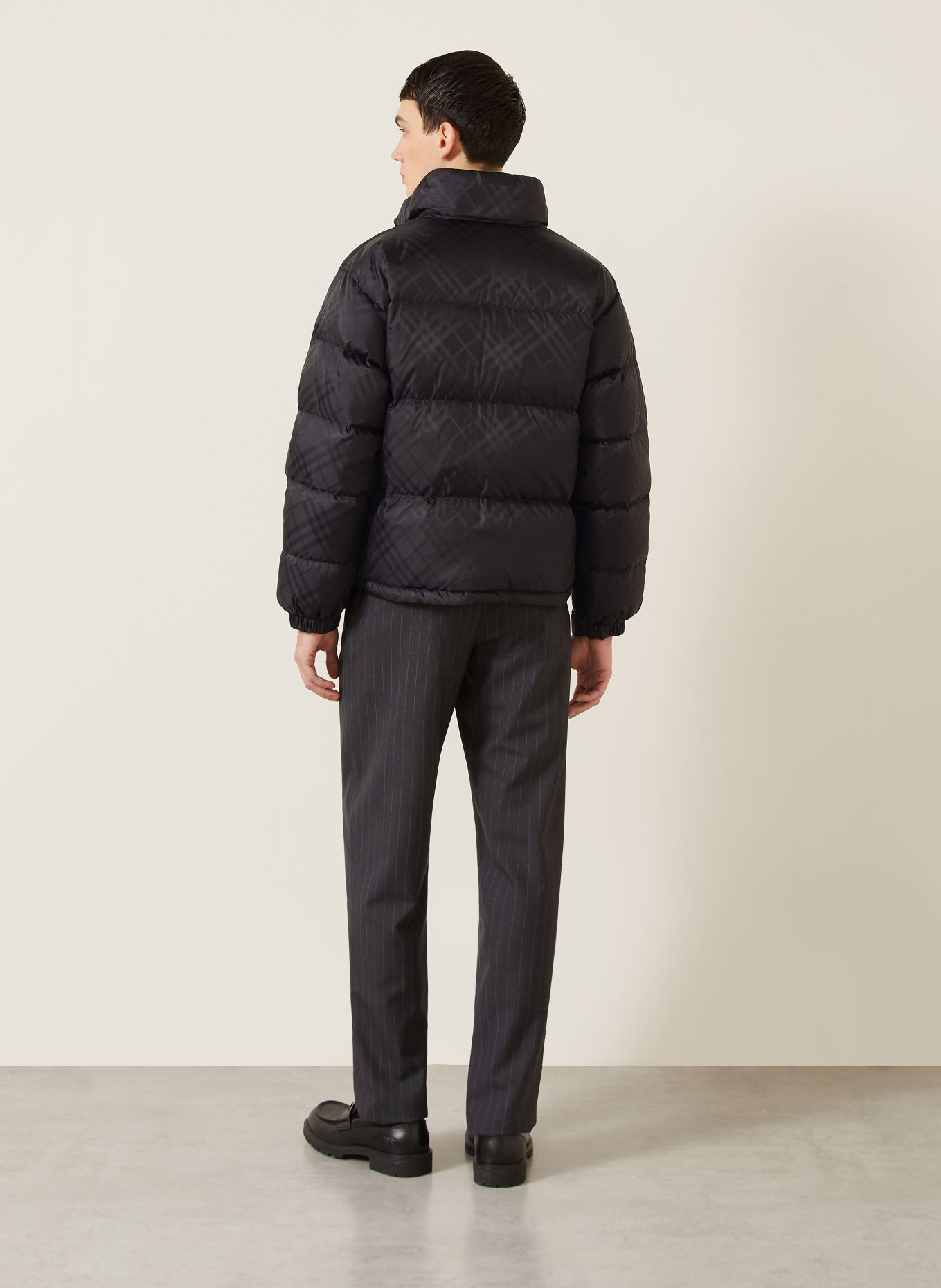 BURBERRY Kurtka puchowa HIGHLANDS: CZARNY