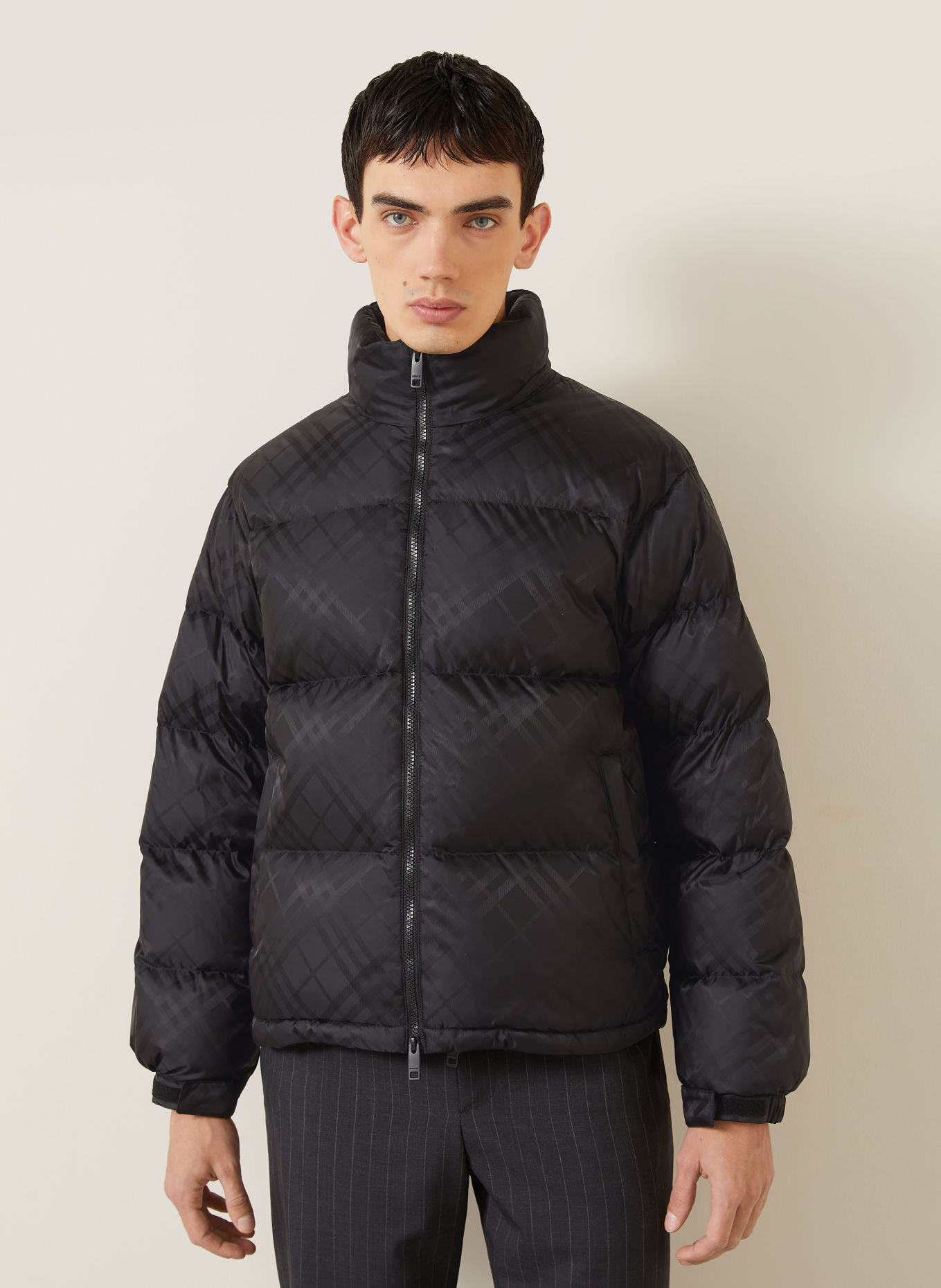 BURBERRY Kurtka puchowa HIGHLANDS: CZARNY