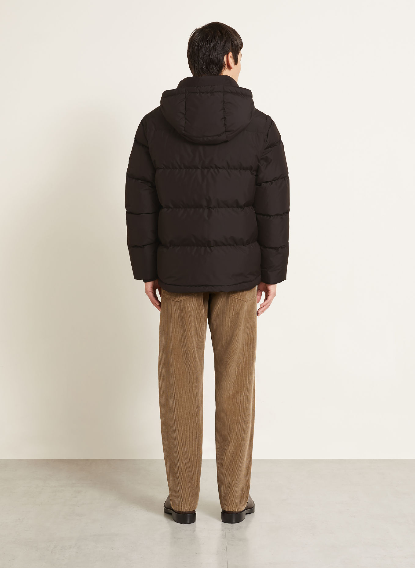BURBERRY Daunenjacke BIDEFORD mit abnehmbarer Kapuze: SCHWARZ