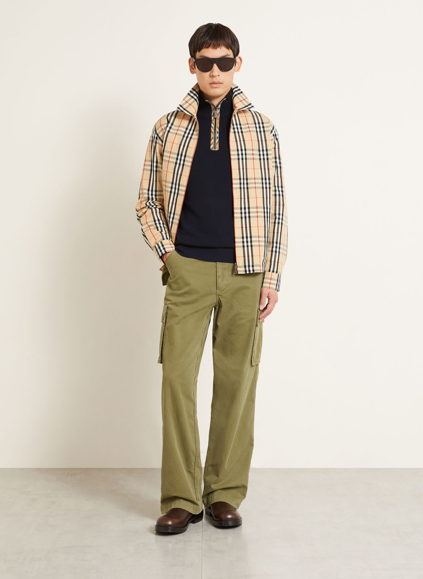 BURBERRY Troyer CAMERON: DUNKELBLAU