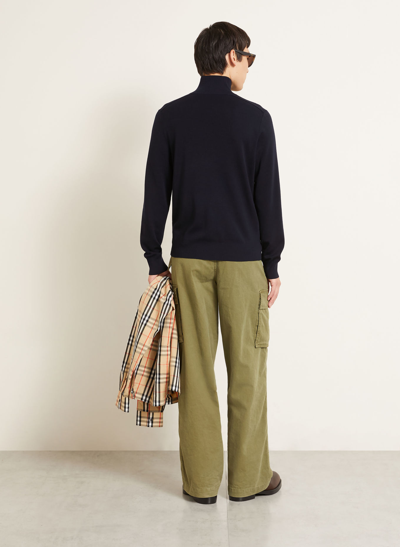 BURBERRY Troyer CAMERON: DUNKELBLAU
