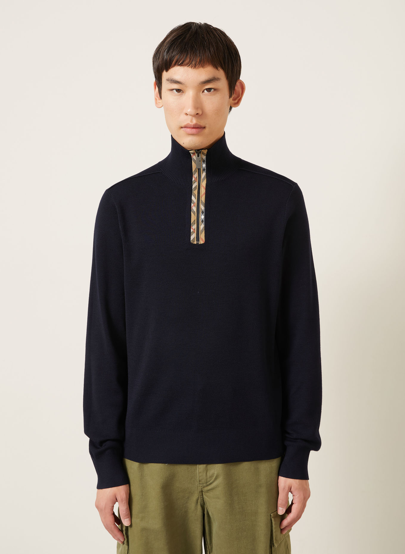 BURBERRY Troyer CAMERON: DUNKELBLAU