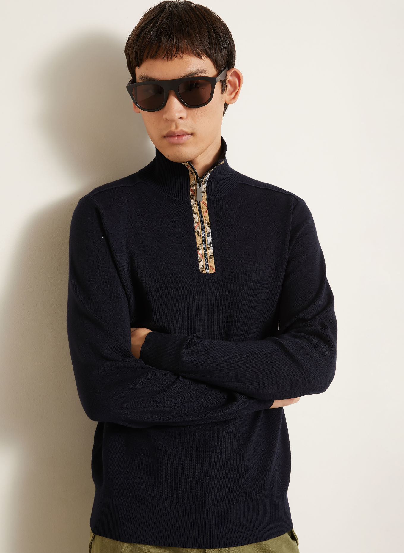BURBERRY Troyer CAMERON: DUNKELBLAU