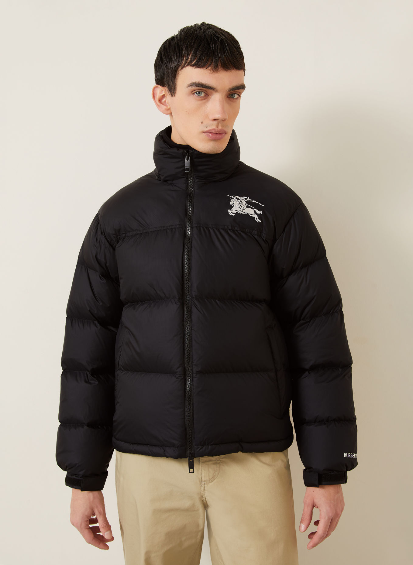 BURBERRY Daunenjacke HIGHLANDS: SCHWARZ