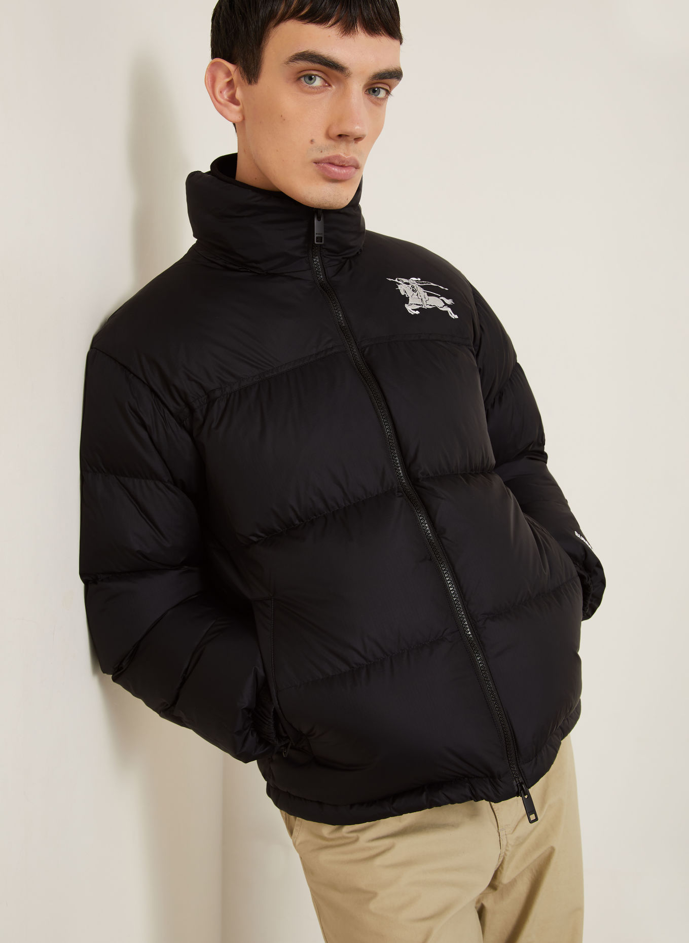 BURBERRY Daunenjacke HIGHLANDS: SCHWARZ