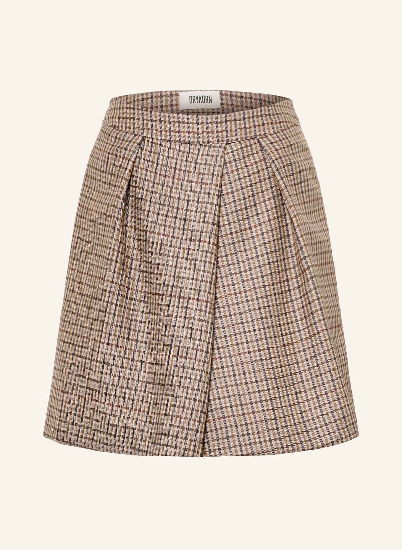 DRYKORN Jupe FAEVEN: BEIGE / CHAMEAU / MARRON