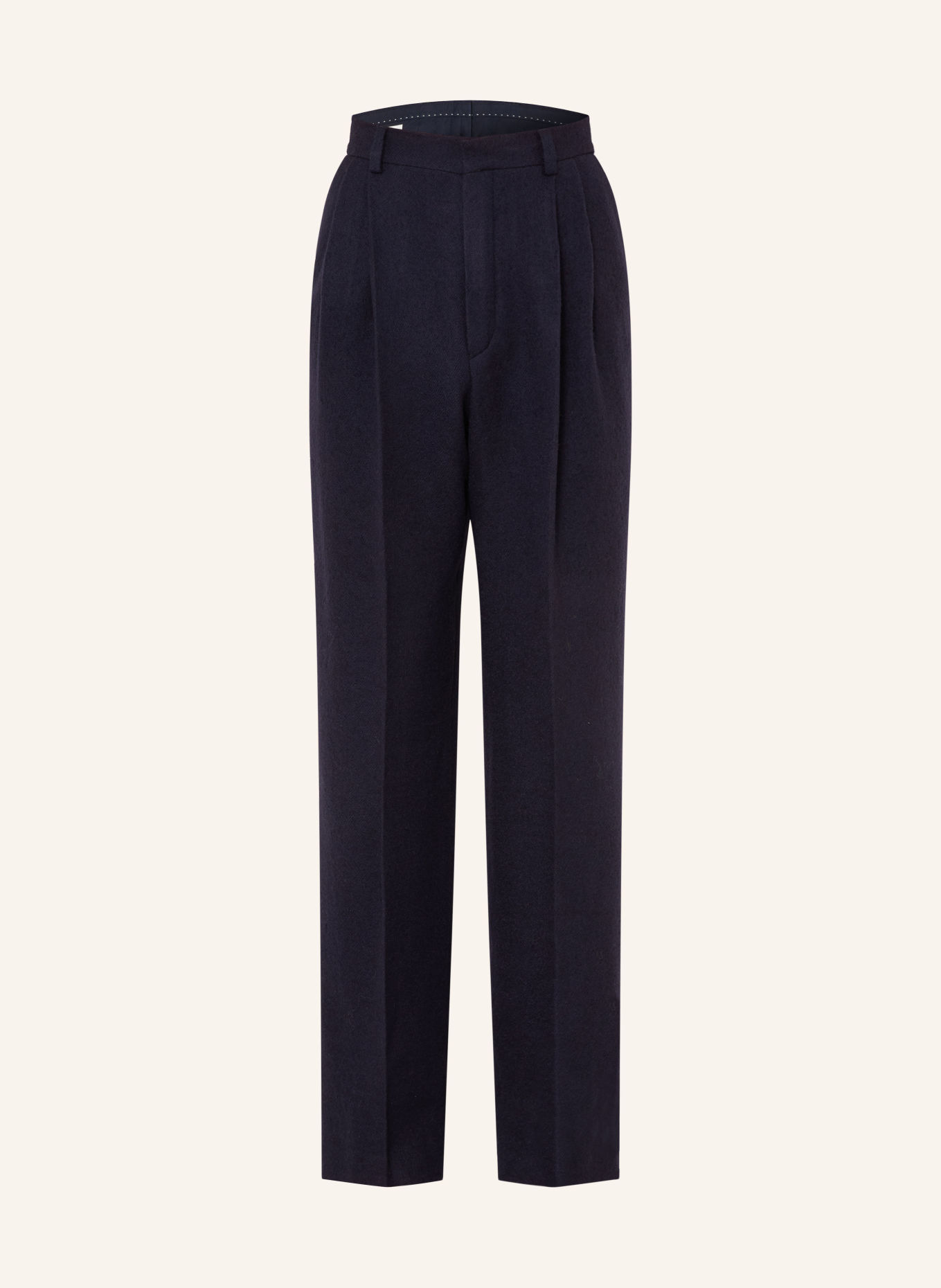 DRIES VAN NOTEN Chino PANROM Regular Fit: DONKERBLAUW