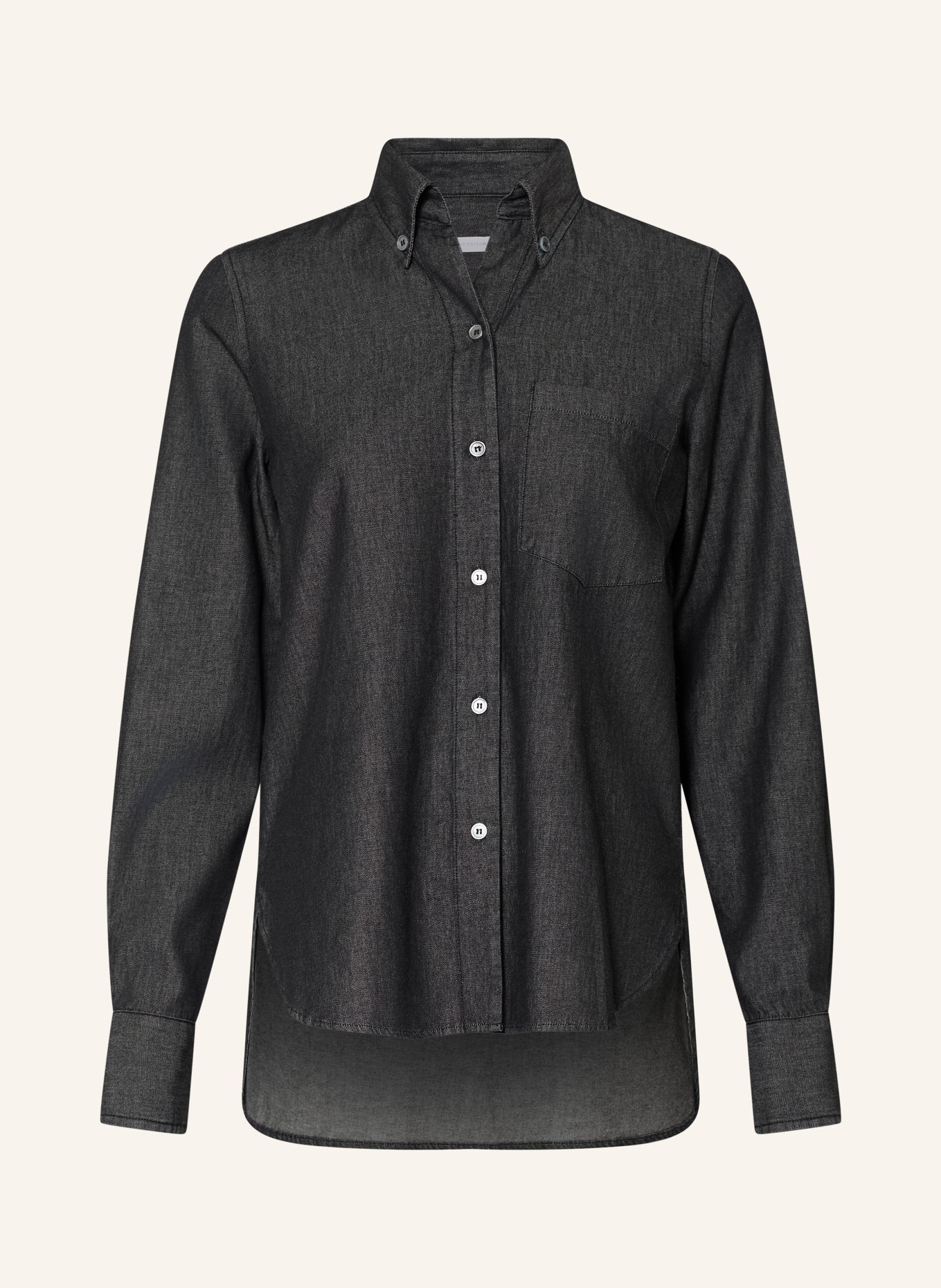 ROBERT FRIEDMAN Chemise en jean: GRIS FONCÉ