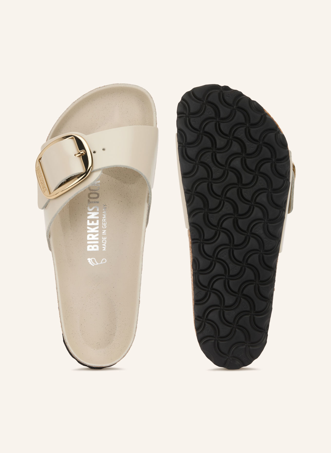 BIRKENSTOCK Slippers MADRID BIG BUCKLE: BEIGE