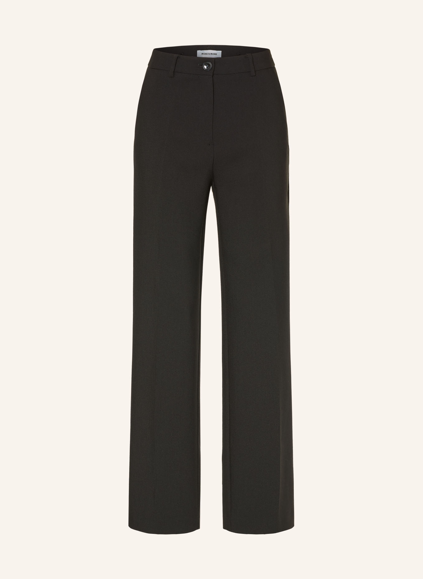 MORE & MORE Marlenehose: SCHWARZ