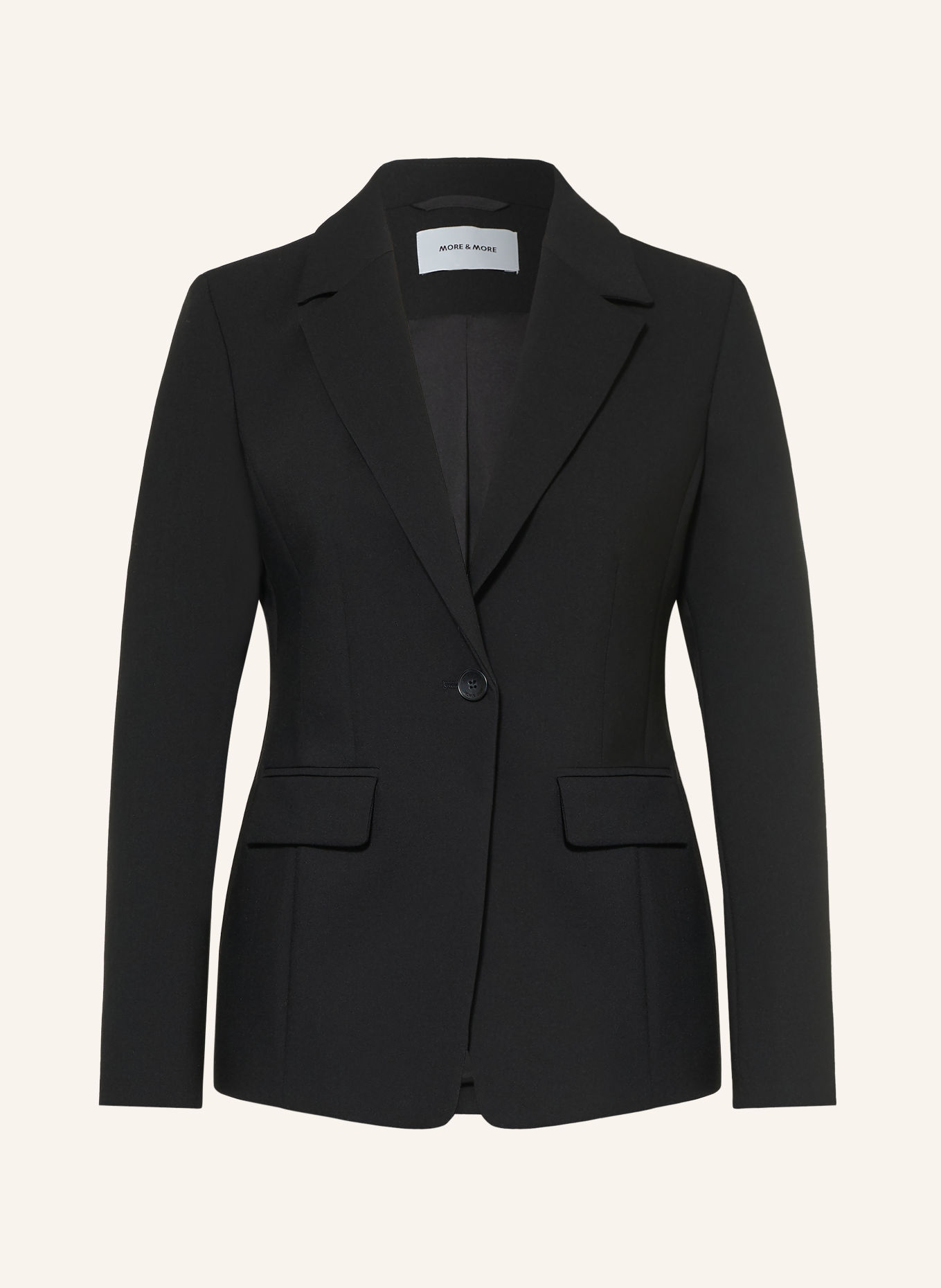 MORE & MORE Blazer: SCHWARZ