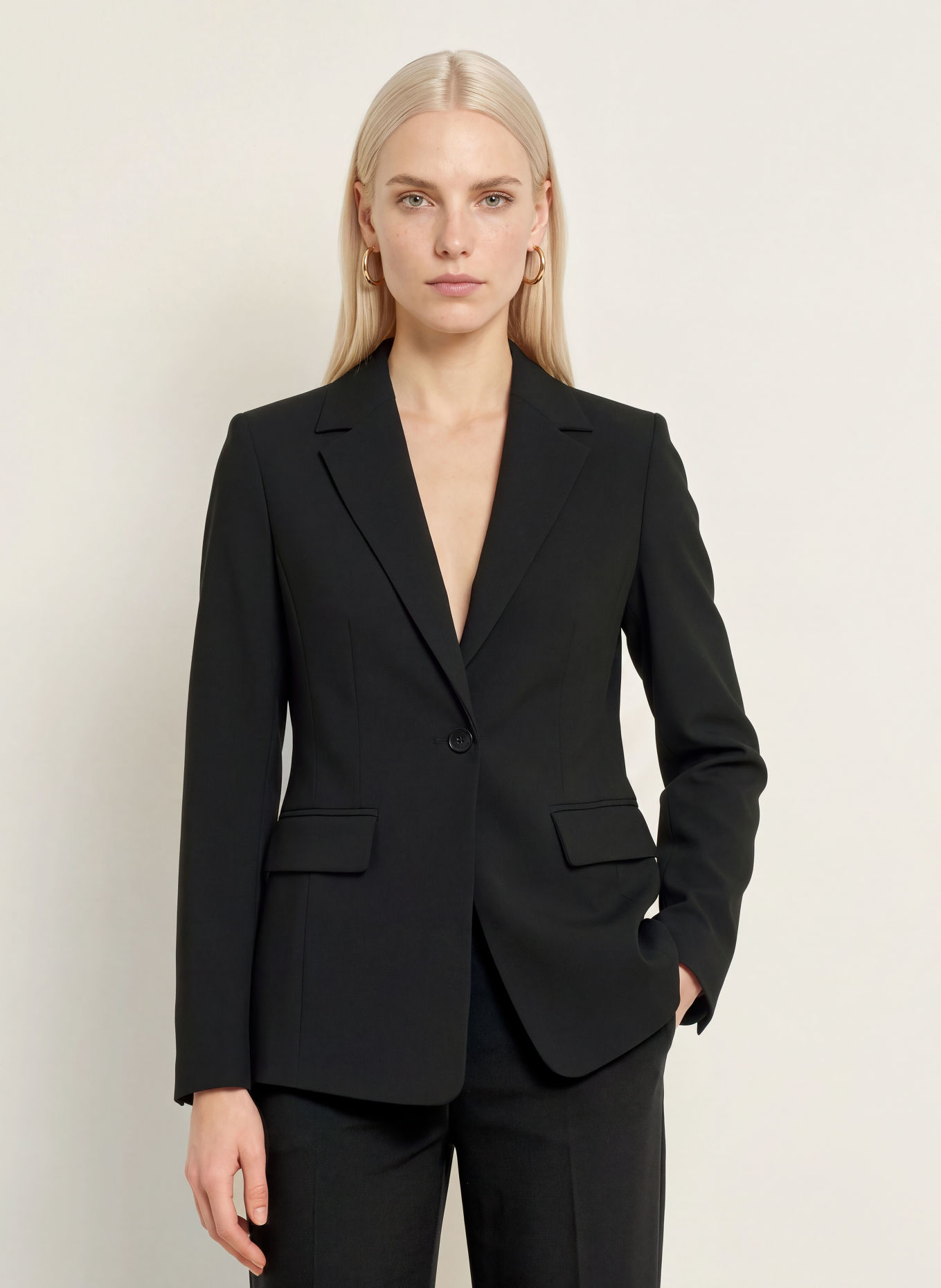 MORE & MORE Blazer: SCHWARZ