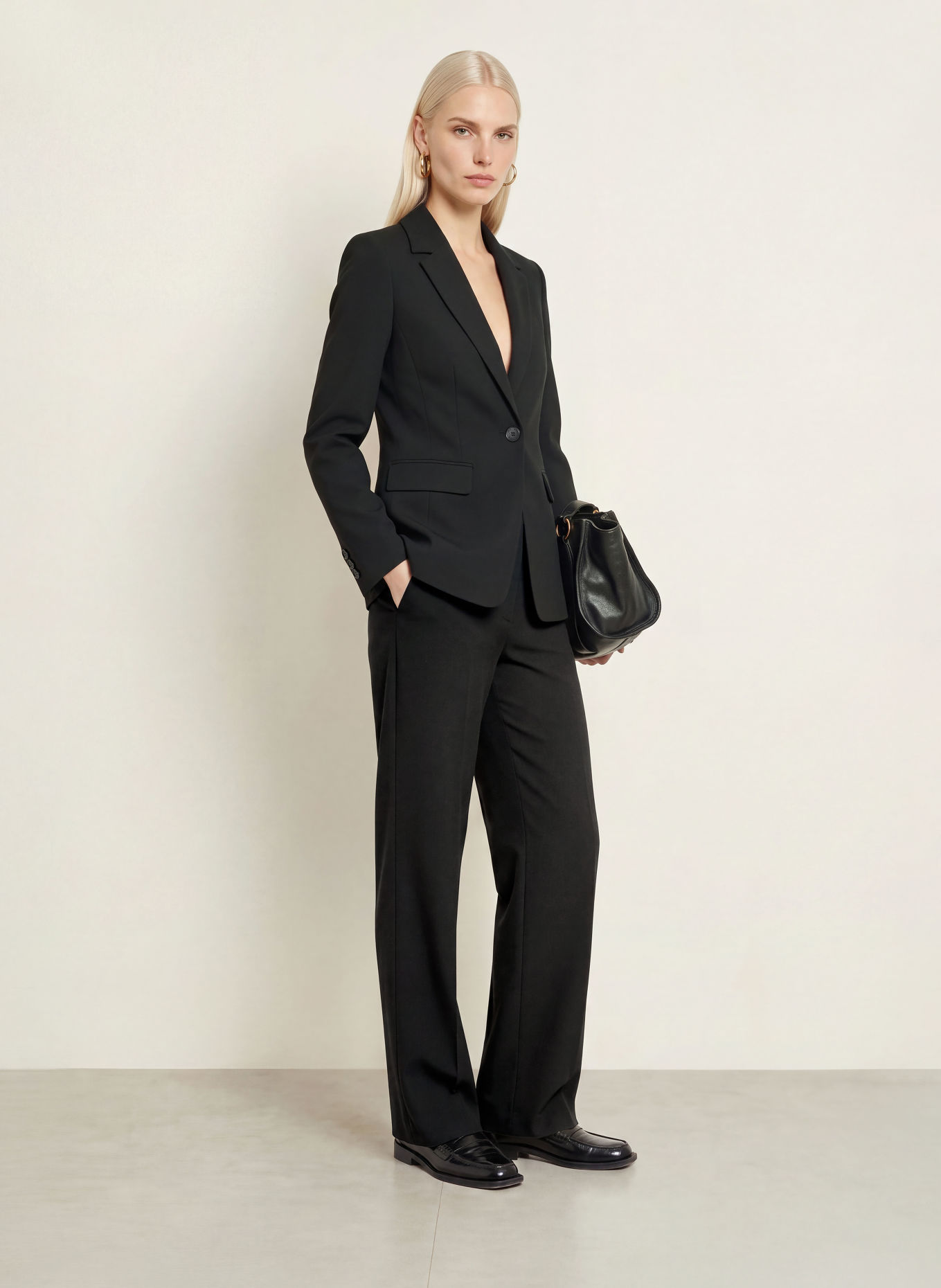 MORE & MORE Blazer: SCHWARZ