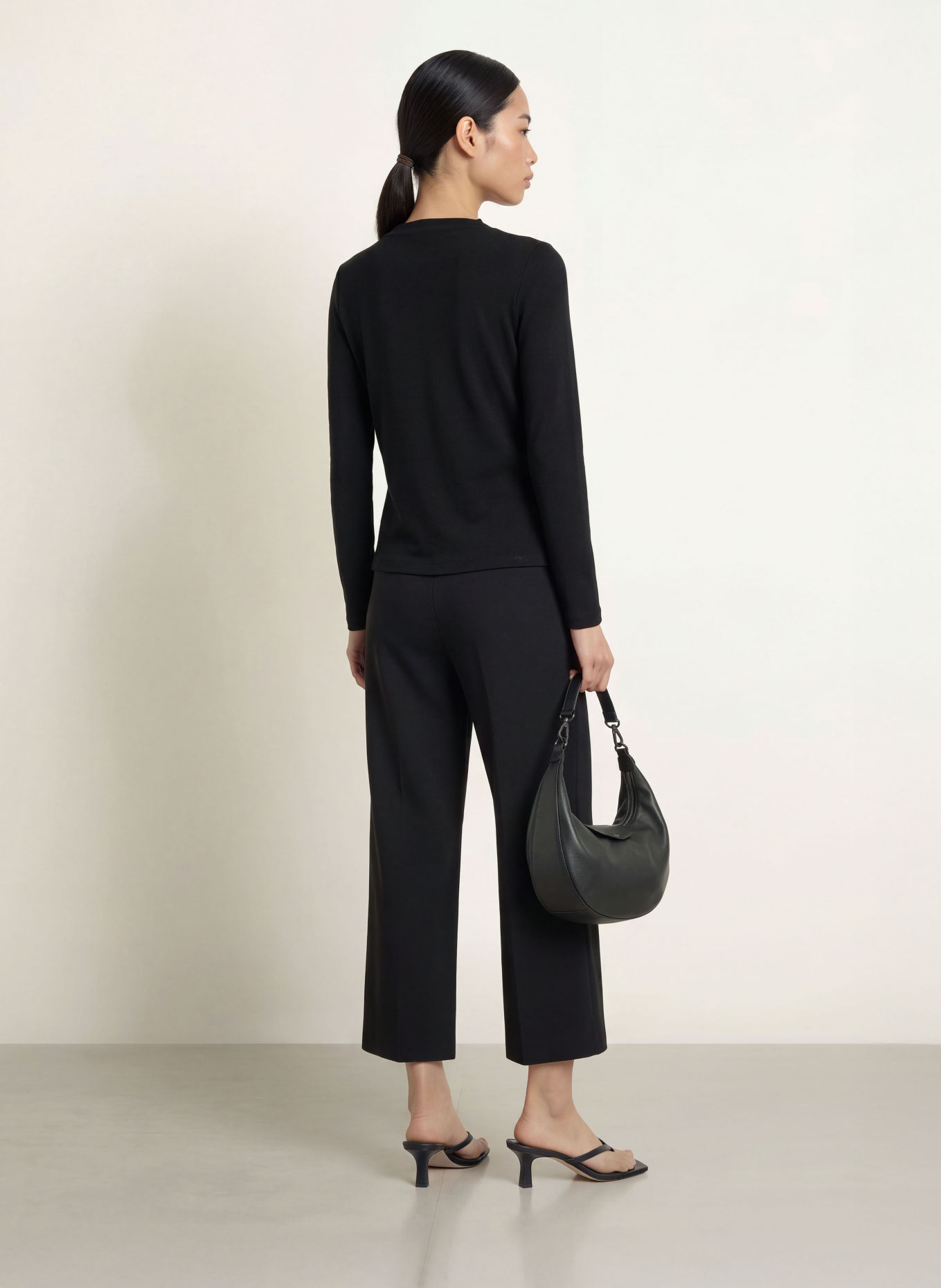 MORE & MORE Sweater: BLACK