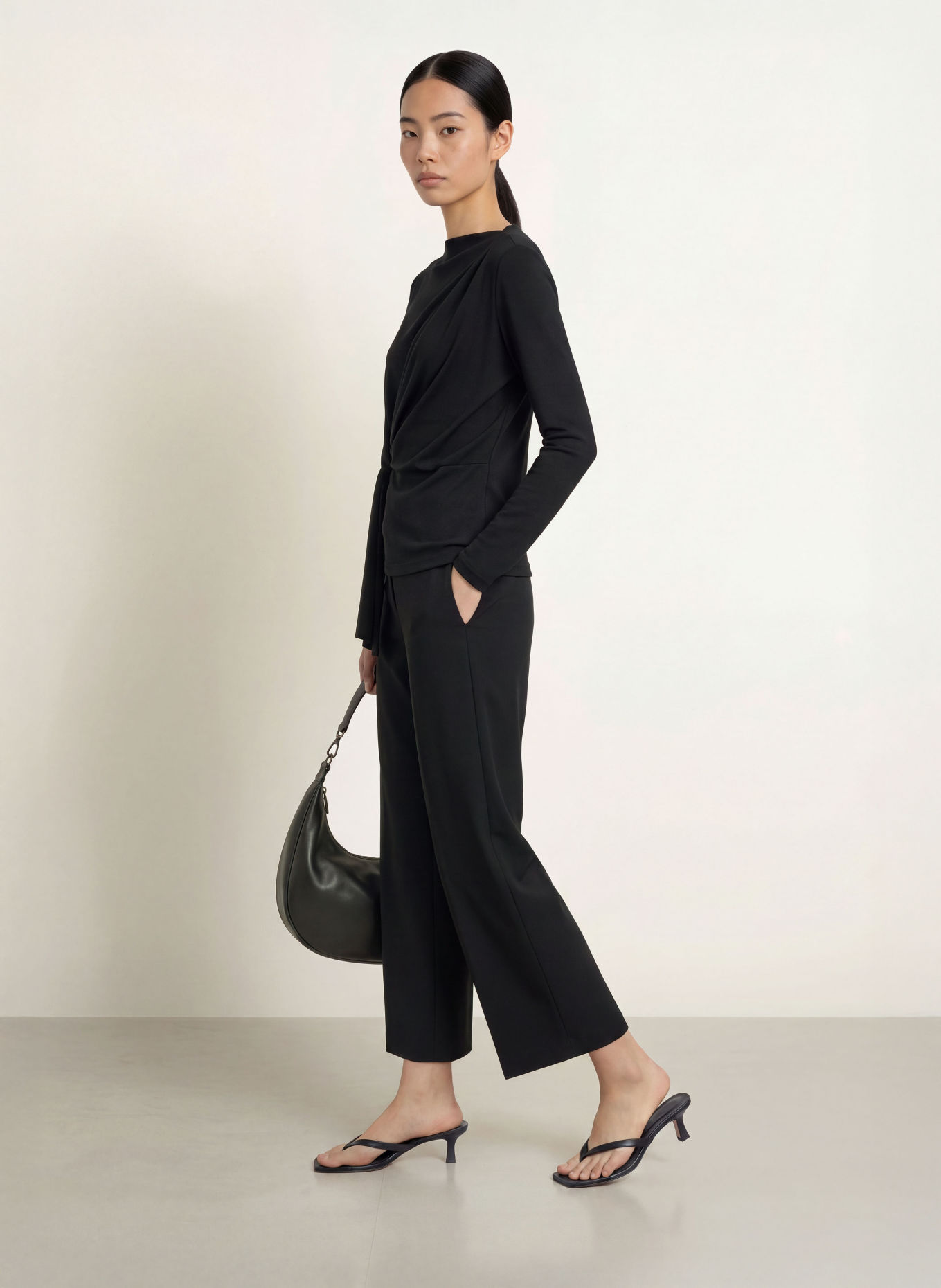 MORE & MORE Sweater: BLACK