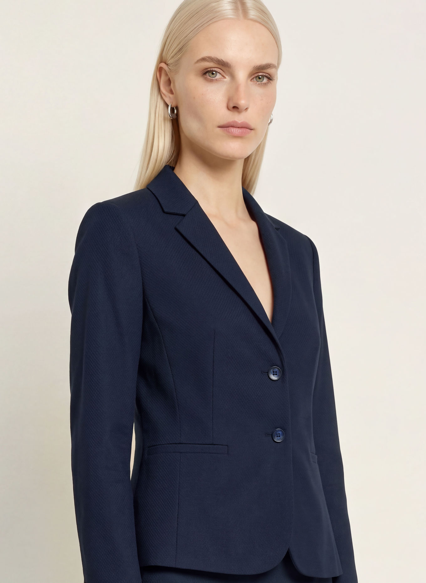 MORE & MORE Blazer: DUNKELBLAU