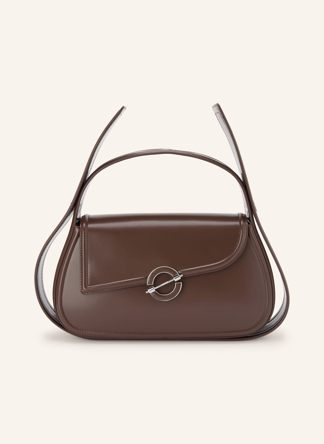 SAMSØE SAMSØE SAHERO Handbag: BROWN / SILVER