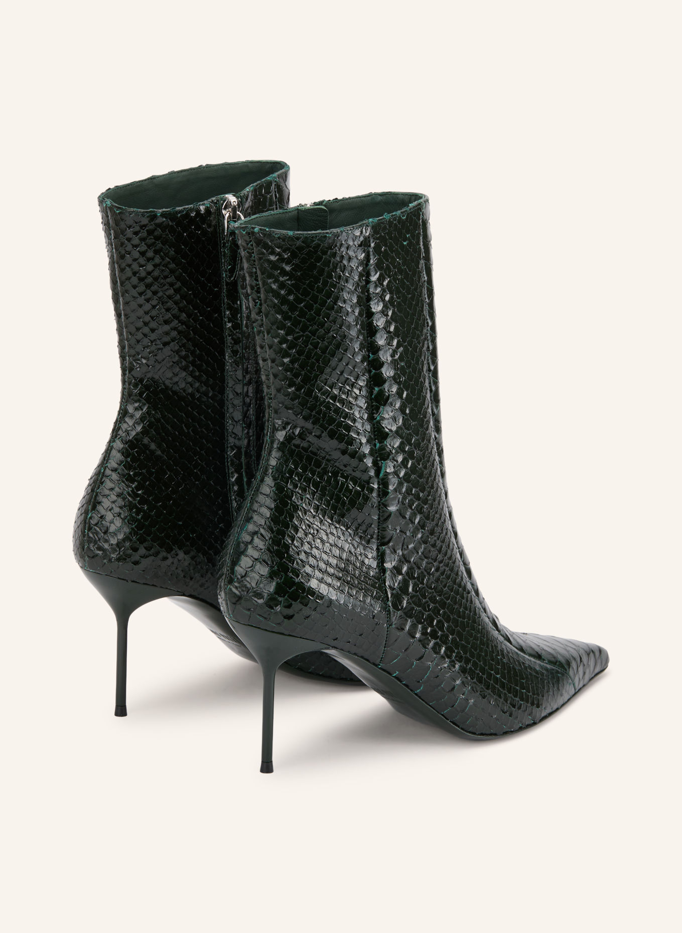 PARIS TEXAS LIDIA Ankle boots: DARK GREEN