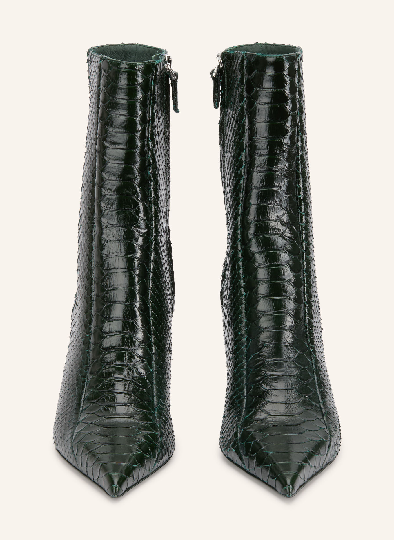 PARIS TEXAS LIDIA Ankle boots: DARK GREEN