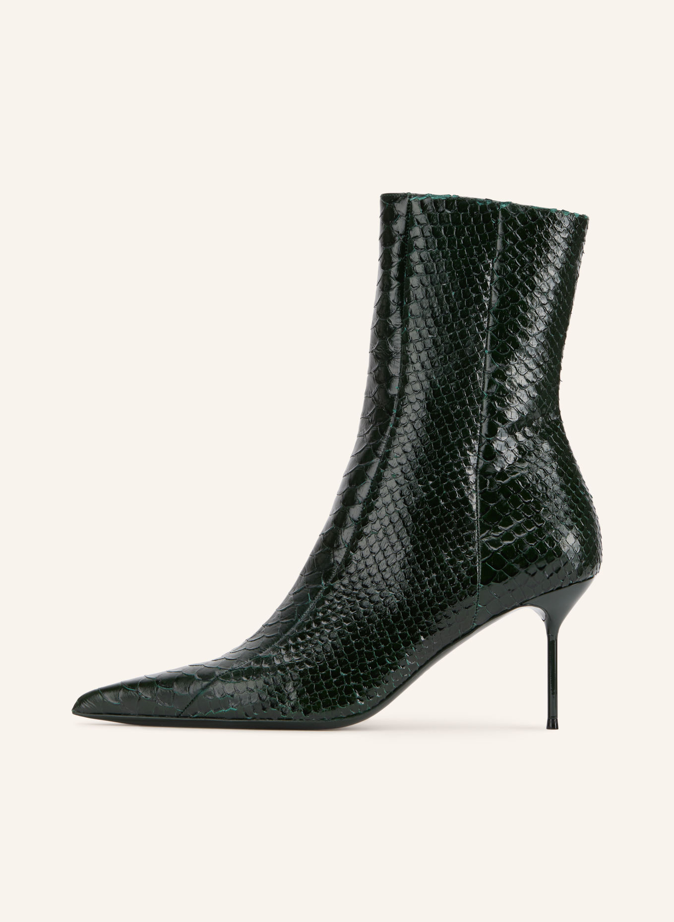 PARIS TEXAS LIDIA Ankle boots: DARK GREEN