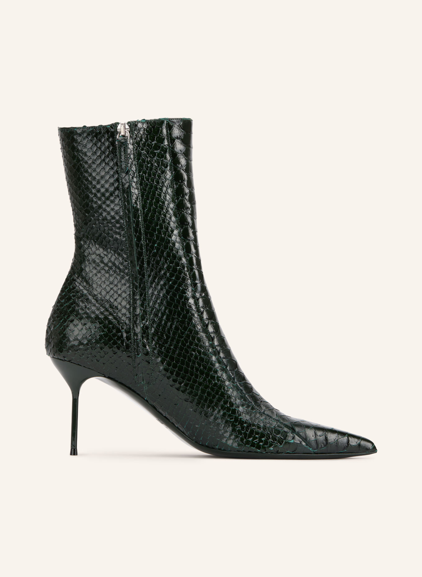 PARIS TEXAS LIDIA Ankle boots: DARK GREEN