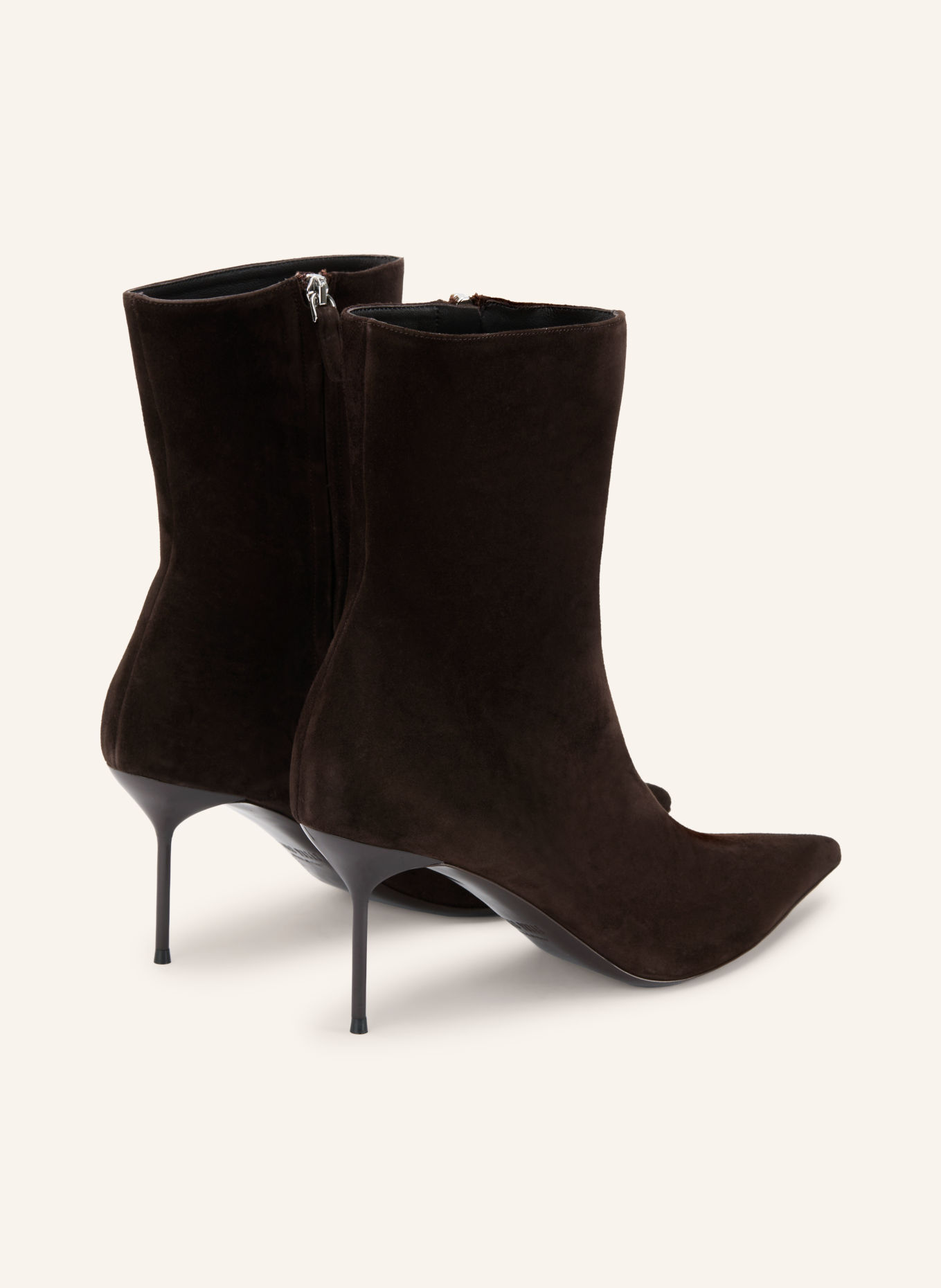 PARIS TEXAS LIDIA Ankle boots: DARK BROWN