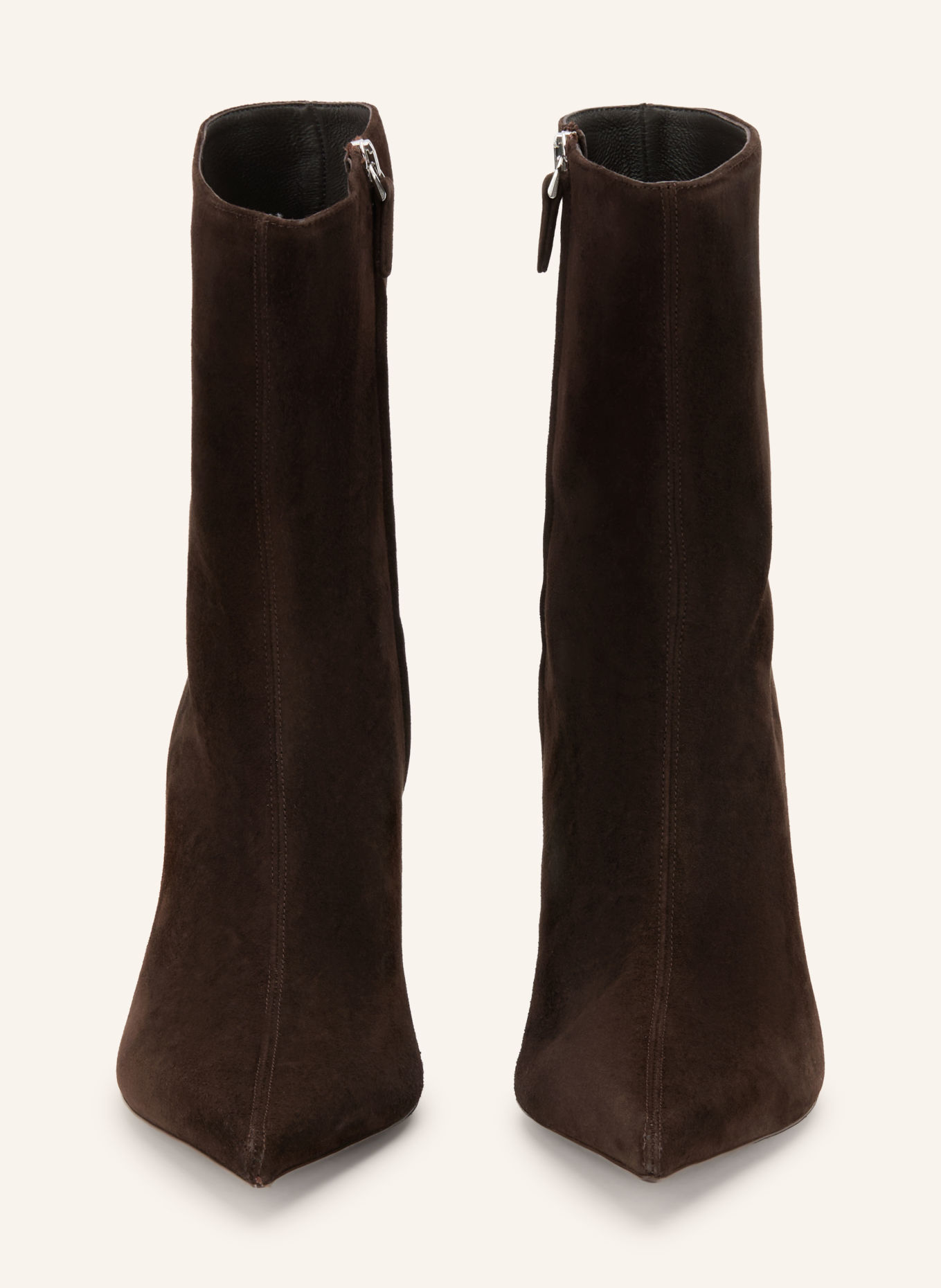 PARIS TEXAS LIDIA Ankle boots: DARK BROWN