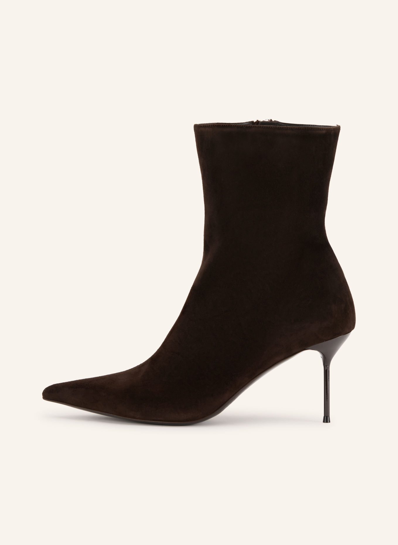 PARIS TEXAS LIDIA Ankle boots: DARK BROWN