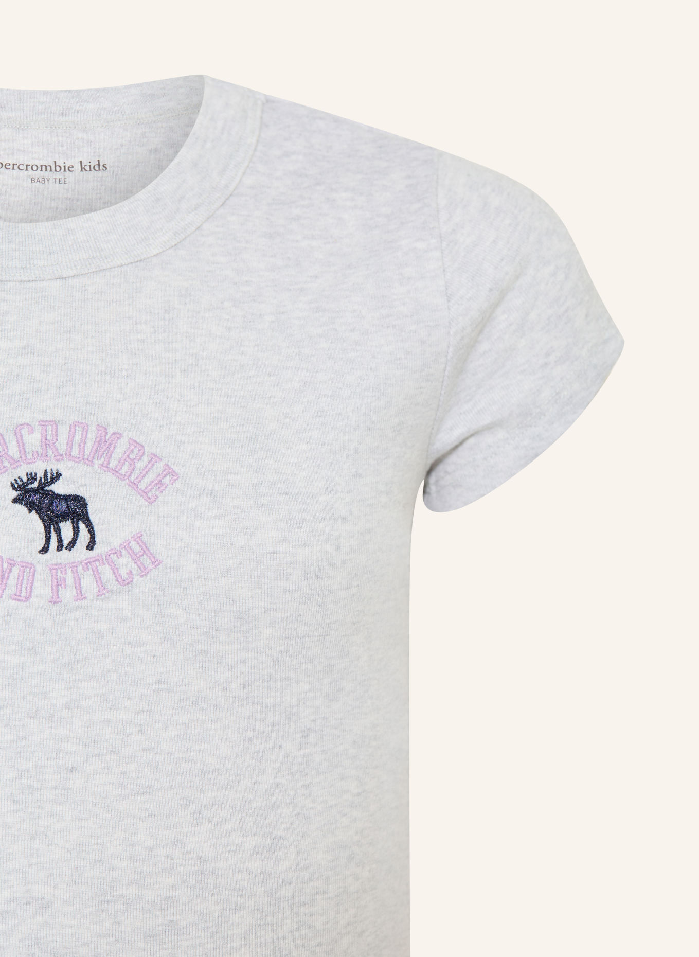 Abercrombie & Fitch T-shirt: LICHTGRIJS
